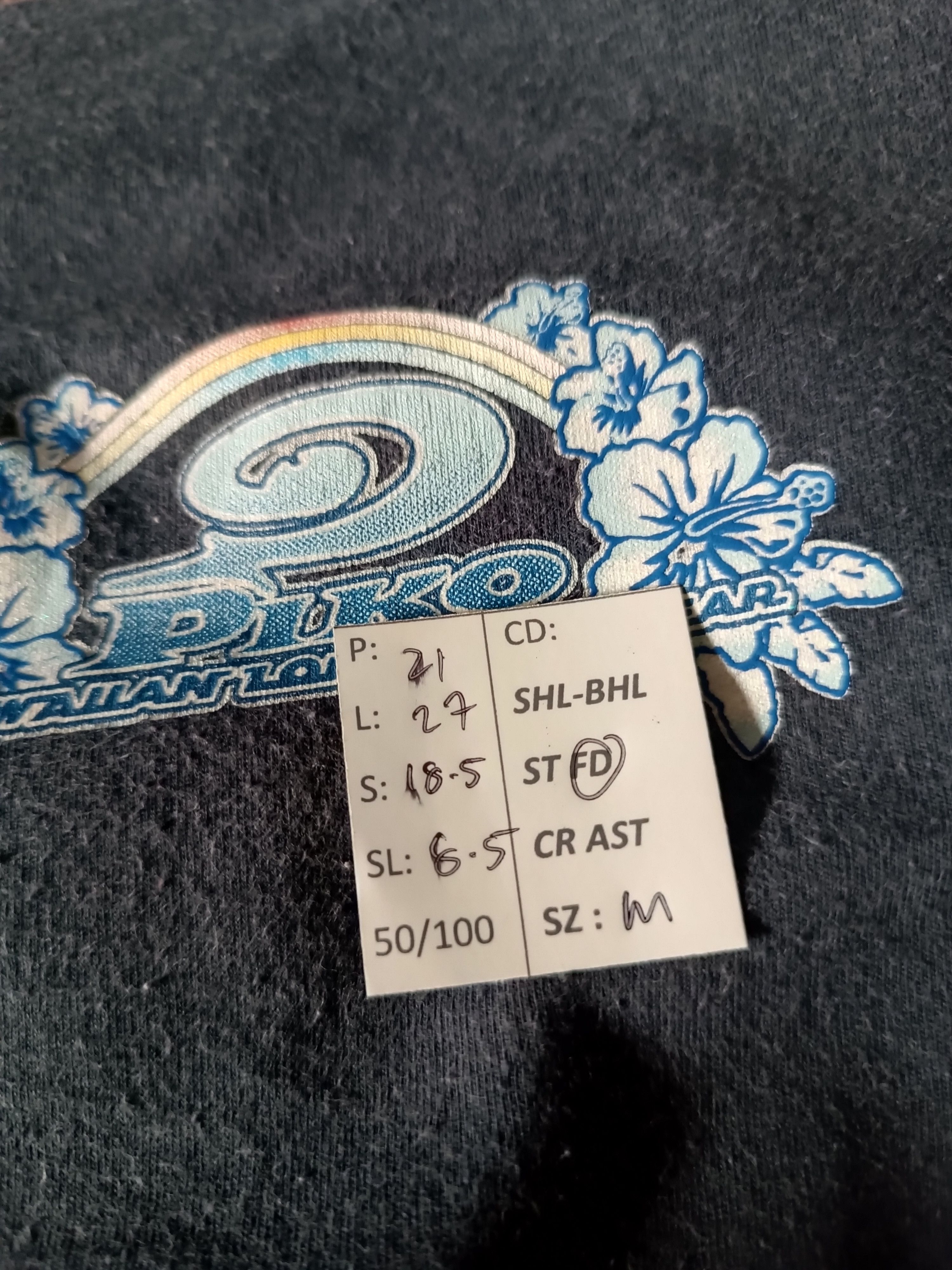 Vintage VINTAGE 90'S FADED PIKO HAWAIIAN LONGBOARD T&C SURF BEACH Size US M / EU 48-50 / 2 - 18 Thumbnail