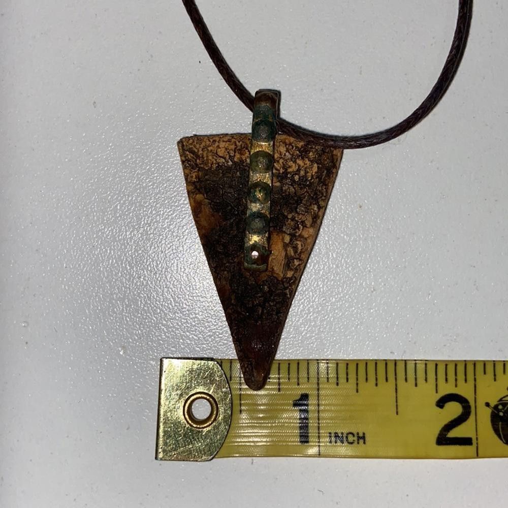Designer Handmade Wooden & Leather Summer Necklace Size ONE SIZE - 4 Thumbnail