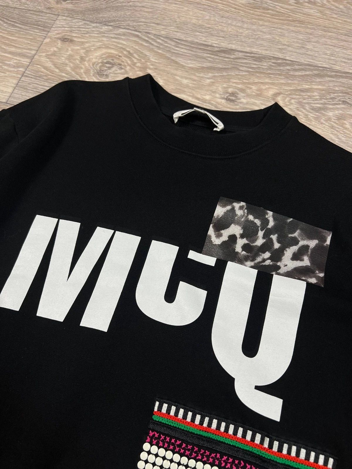 Alexander McQueen McQ Alexander McQueen Black Printed and Embroidered Size US M / EU 48-50 / 2 - 3 Thumbnail