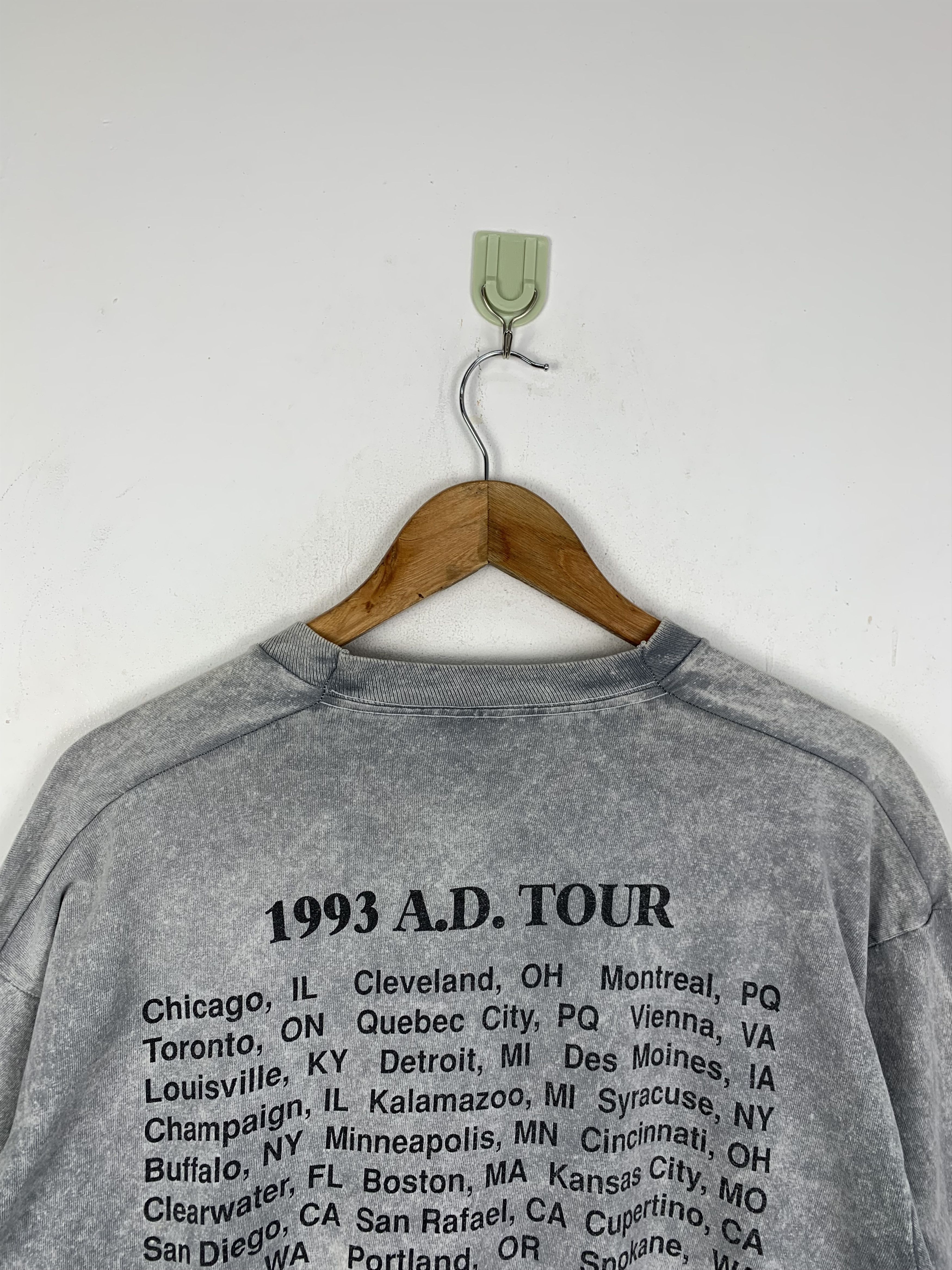 Band Tees Vintage 90s AD Tour Tees TA0324 Size US XL / EU 56 / 4 - 4 Thumbnail