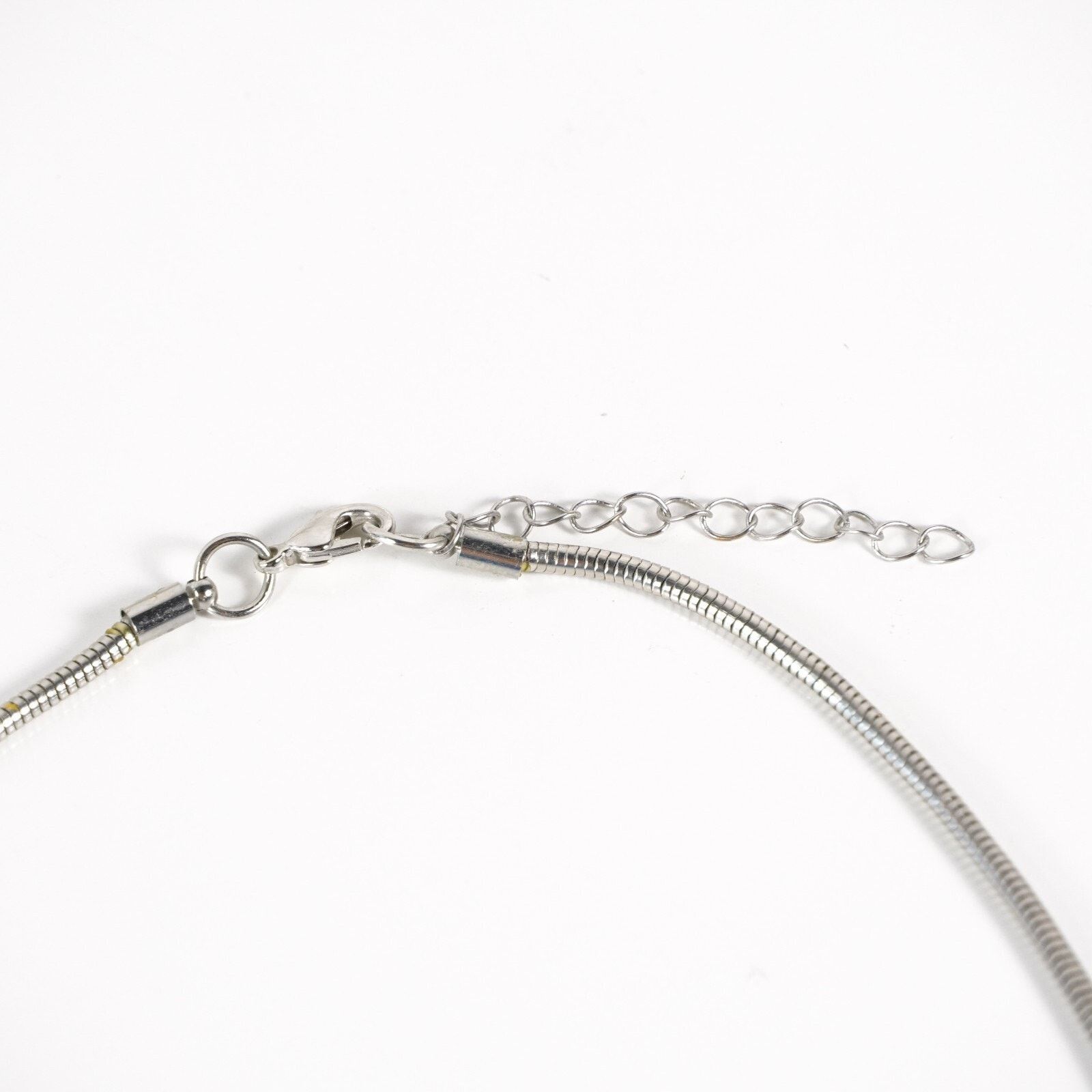 Other Oval Pendant Snake Chain Link Necklace Token Medal Jewelry Size ONE SIZE - 4 Thumbnail