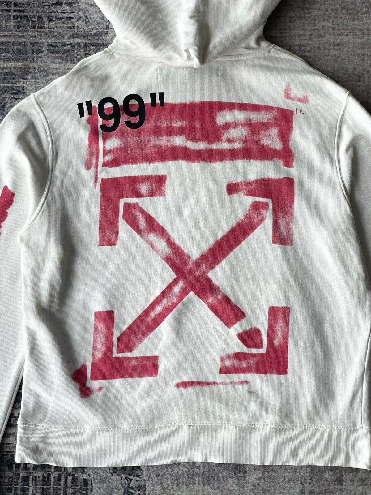 Off-White Off-White Virgil Abloh Hoodie Size US XL / EU 56 / 4 - 7 Thumbnail