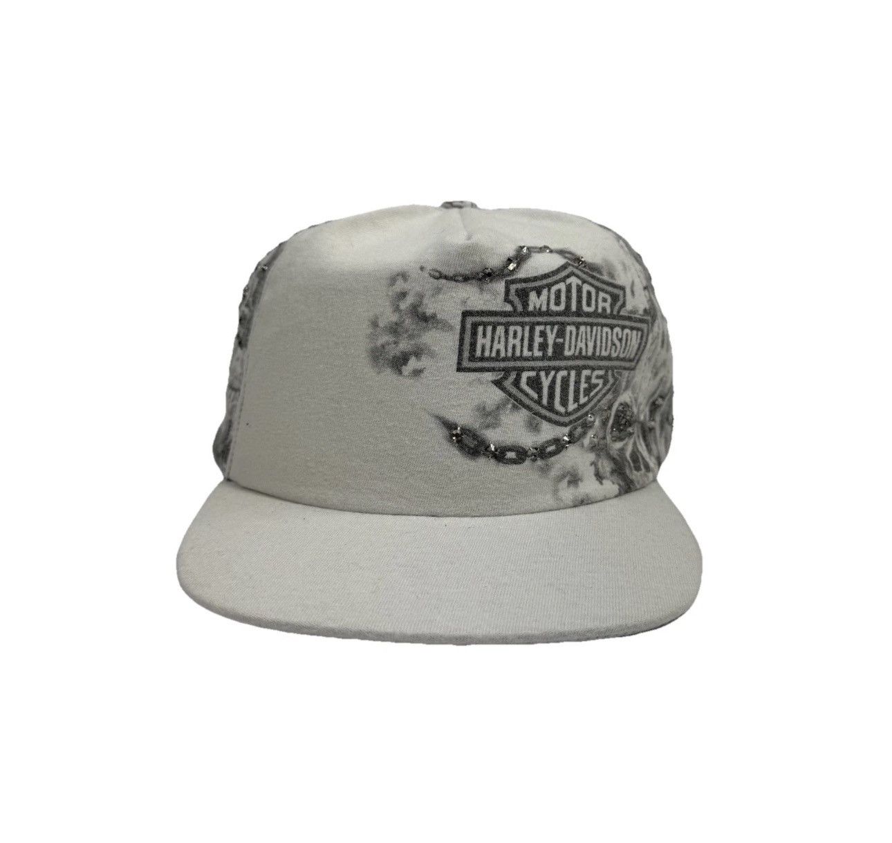Bossi Sportswear BOSSI HARLEY DAVIDSON 1/1 RHINESTONE VINTAGE CAP Size ONE SIZE - 2 Thumbnail