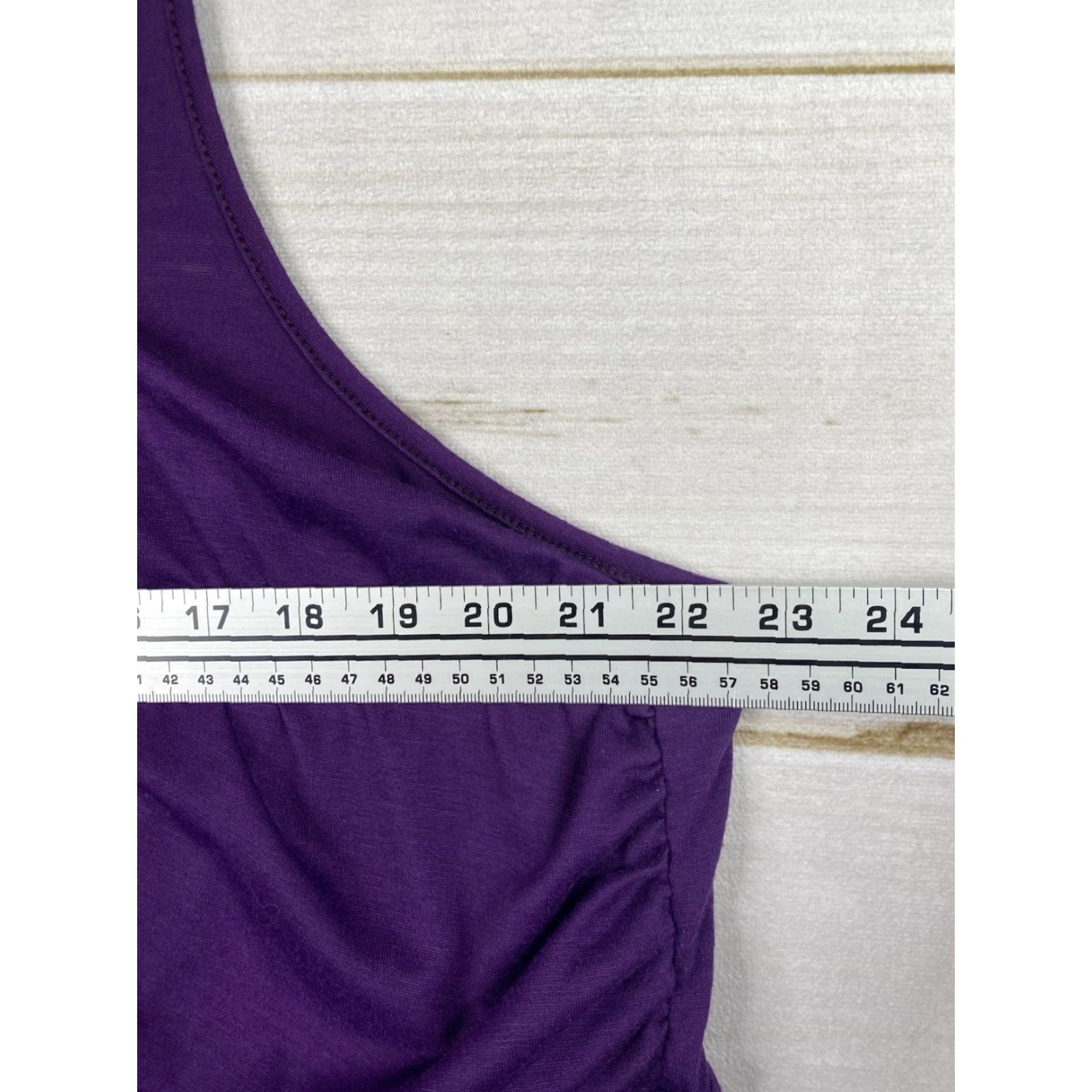 Torrid Torrid Purple Sleeveless Beaded Sequins V-Neck Dress 4X Women’s Shirt Dress, Long, Stretch, Lined, Plus Size Size XXL / US 16-18 / IT 52-54 - 7 Thumbnail