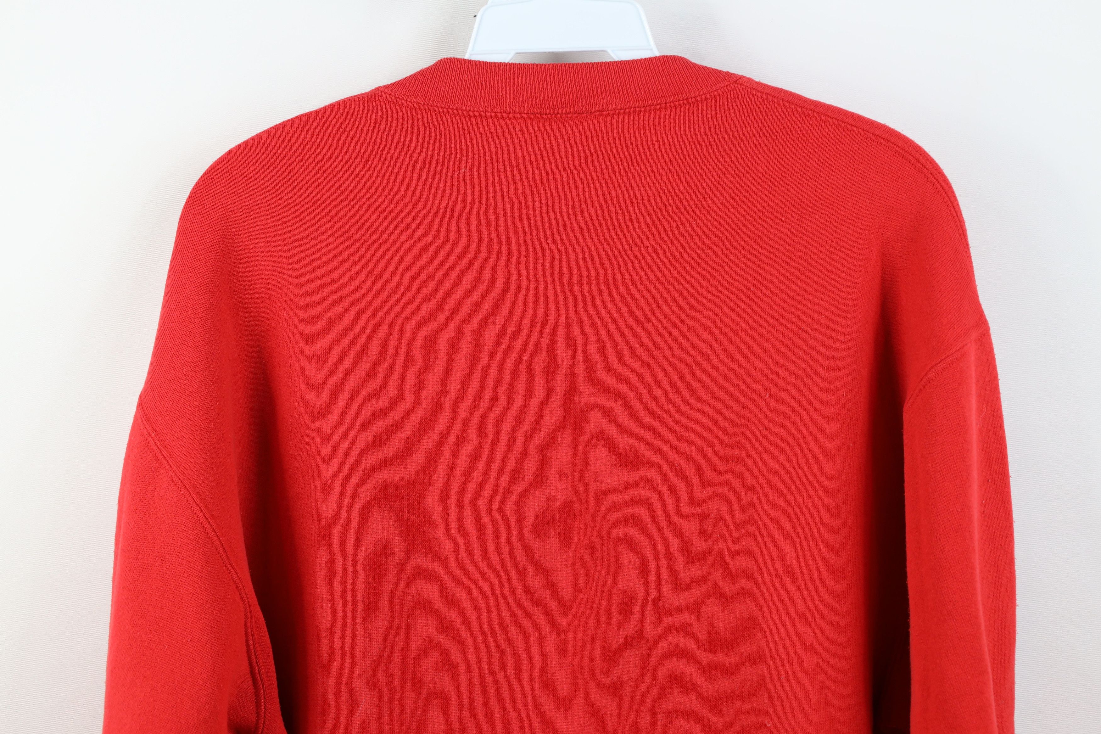 Russell Athletic Vintage 90s Russell Athletic Crewneck Sweatshirt Red USA Size US L / EU 52-54 / 3 - 11 Thumbnail