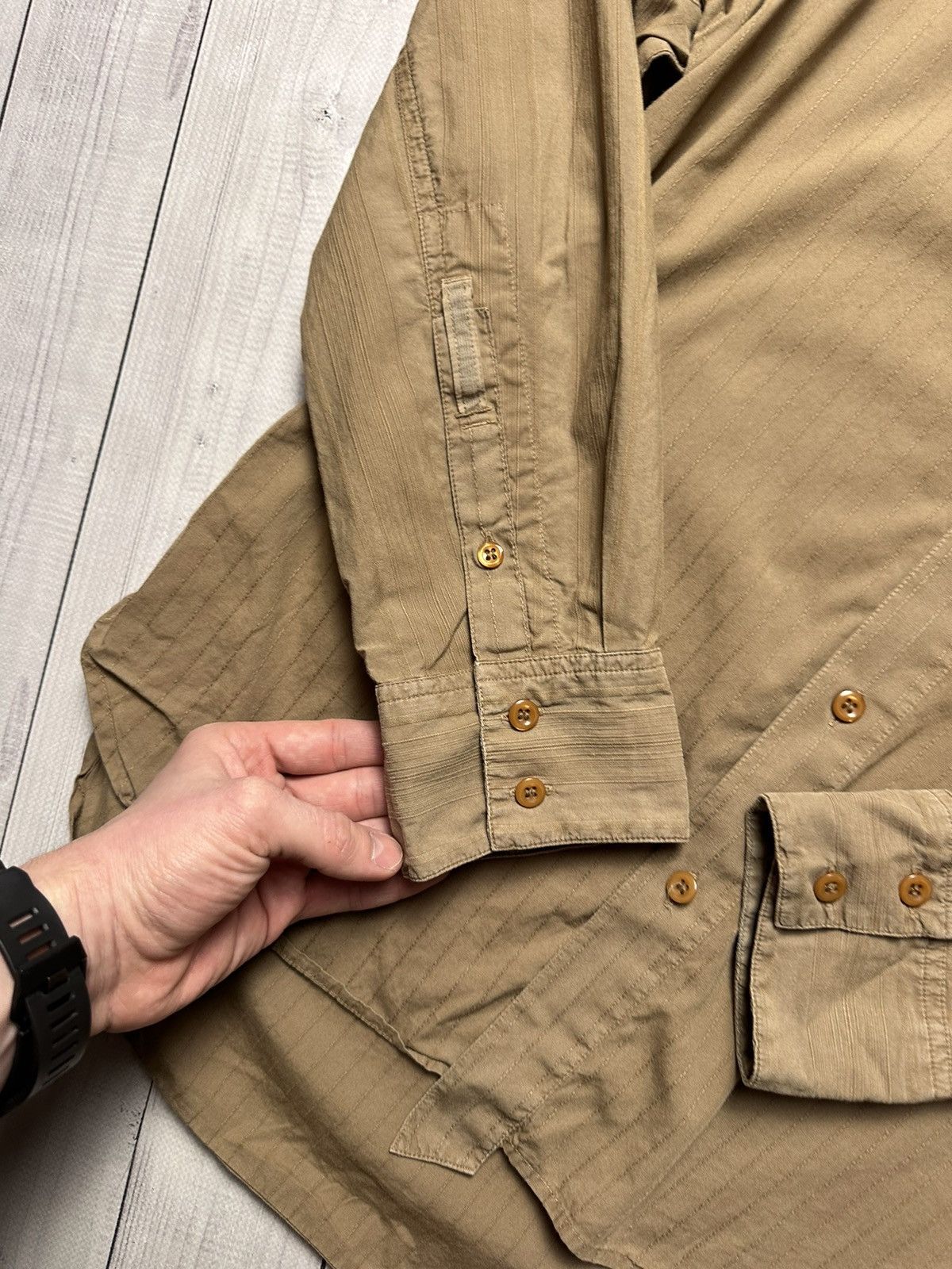 Diesel × Vintage Vintage Diesel shirt brown size M rare Size US M / EU 48-50 / 2 - 5 Thumbnail