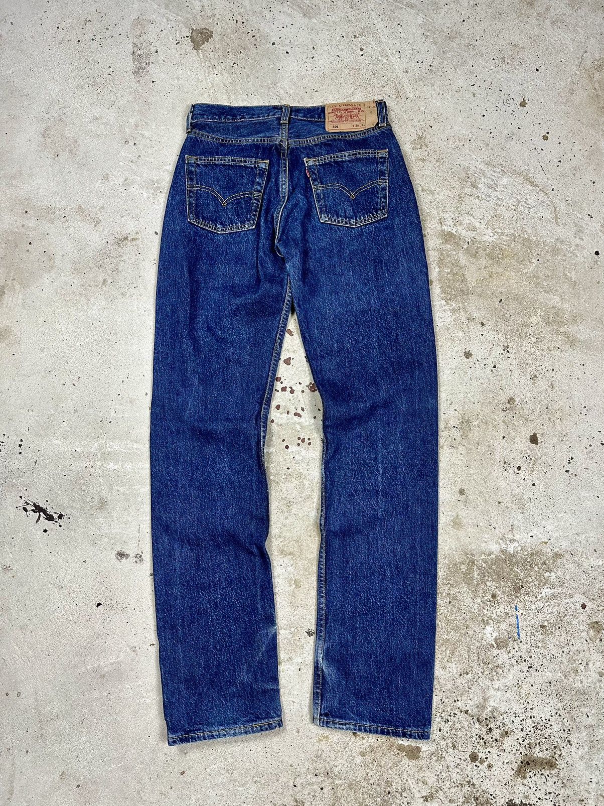 Levi's × Vintage Vintage 1998 Levi’s 501 Blue Denim Pants Jeans 90s Size US 29 - 1 Thumbnail