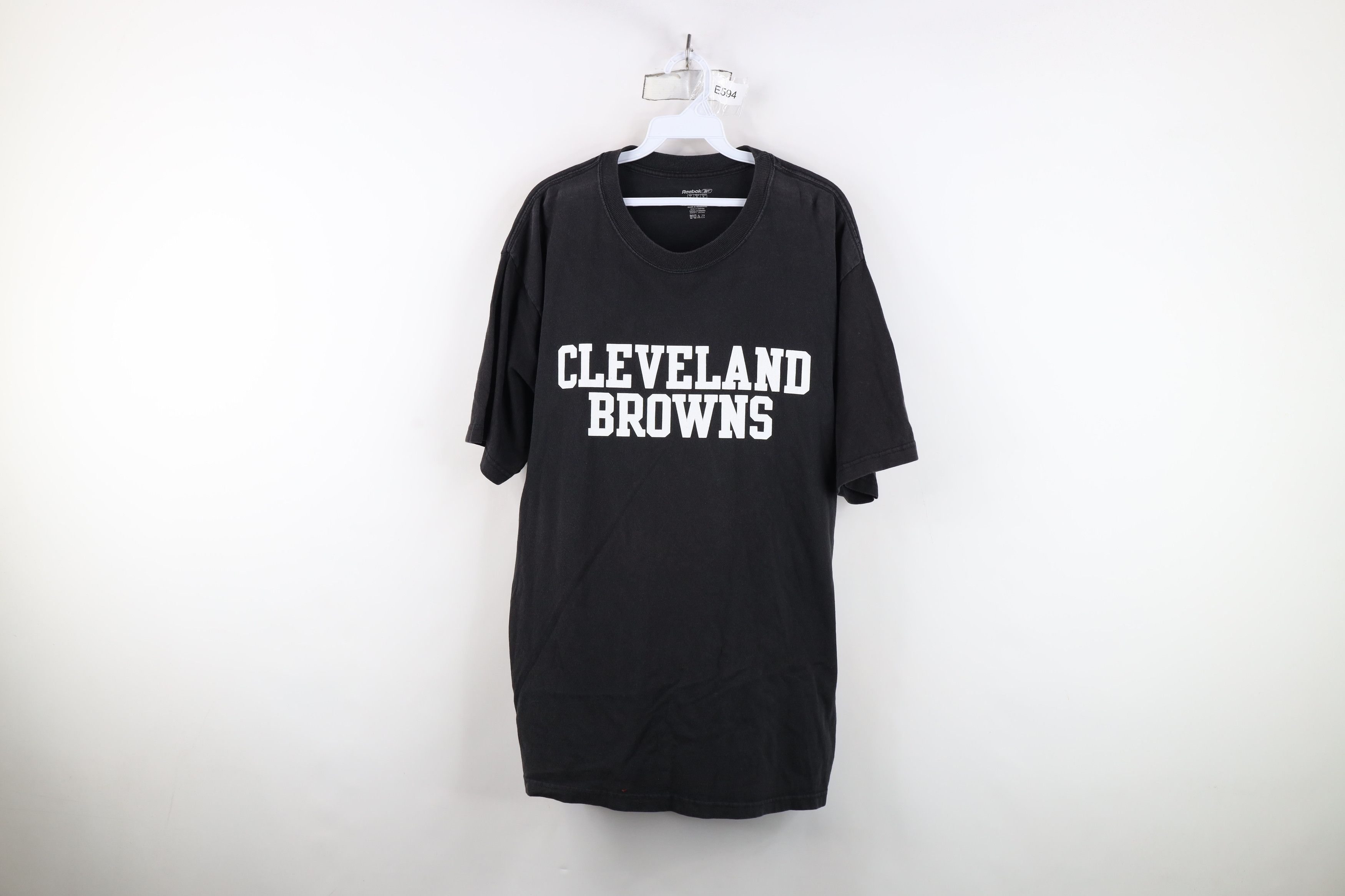 Reebok Vintage Reebok Cleveland Browns Football T-Shirt Black Size US L / EU 52-54 / 3 - 1 Thumbnail