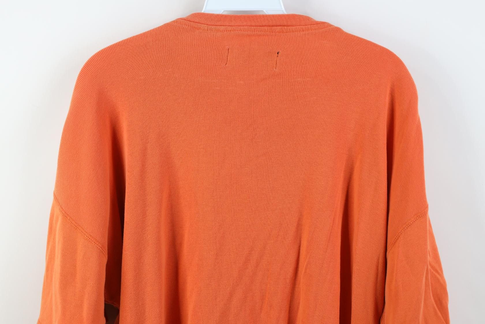 Vintage Vintage 90s Y2K Streetwear Ribbed Knit Henley T-Shirt Size US L / EU 52-54 / 3 - 12 Thumbnail