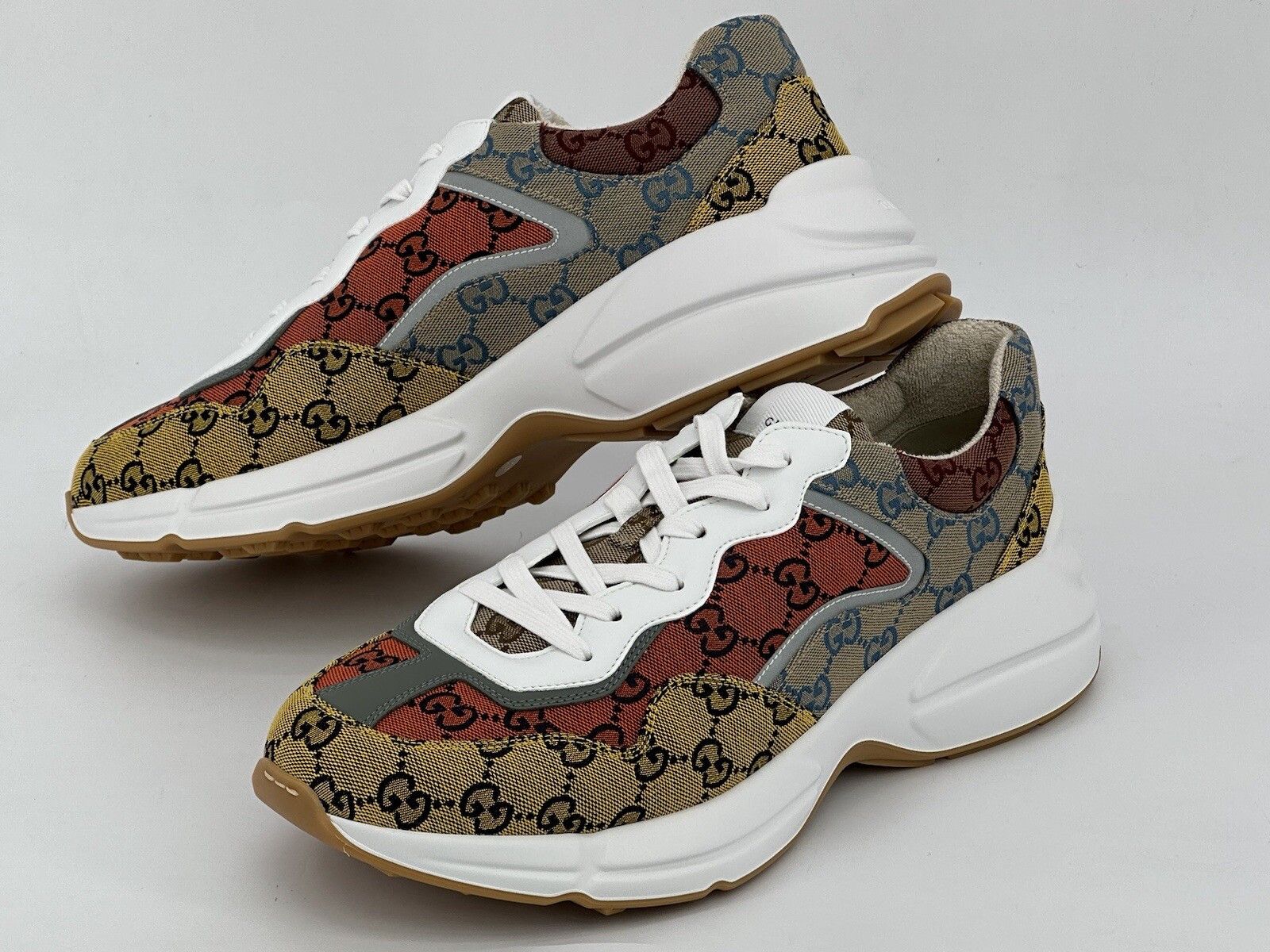 Gucci Size-UK-13/EU-47/US-14 New Gucci rhyton Men's Sneakers Size US 14 / EU 47 - 5 Thumbnail