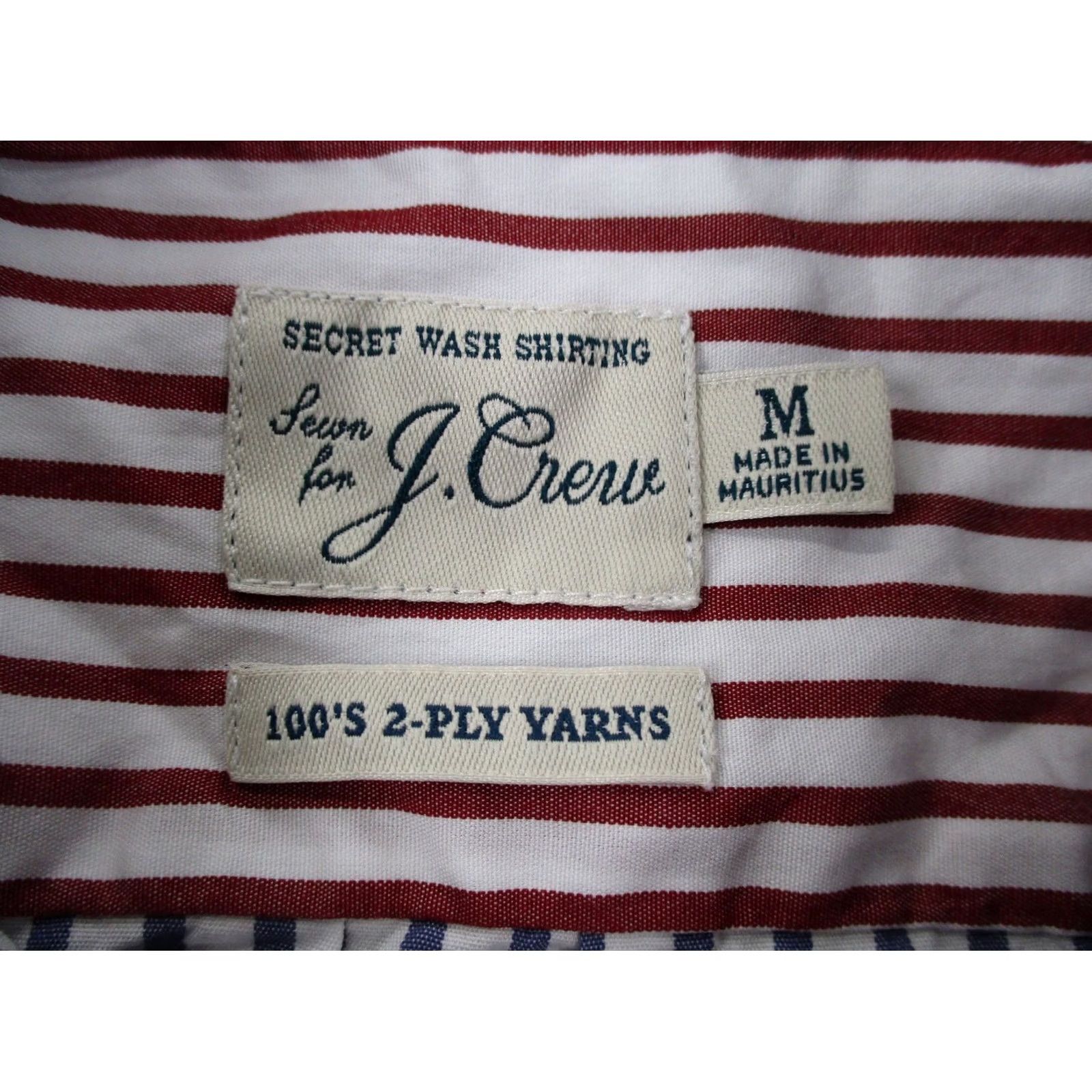 J.Crew J.CREW Shirt Mens M Colorblock Striped Business Slim fit Untucked Classic Casual Size US M / EU 48-50 / 2 - 6 Thumbnail