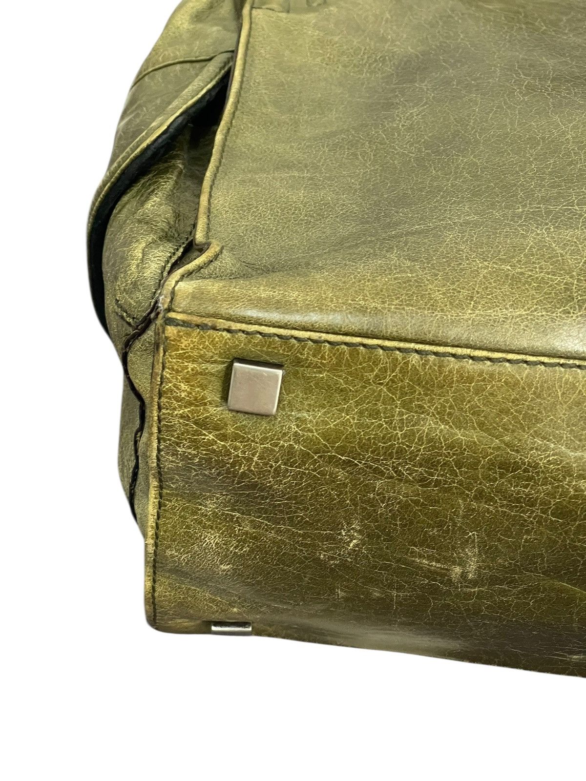 Zanellato Full Leather Patina Zanellato Italy Tote Shoulder Bag 2🟩2 Size ONE SIZE - 8 Thumbnail