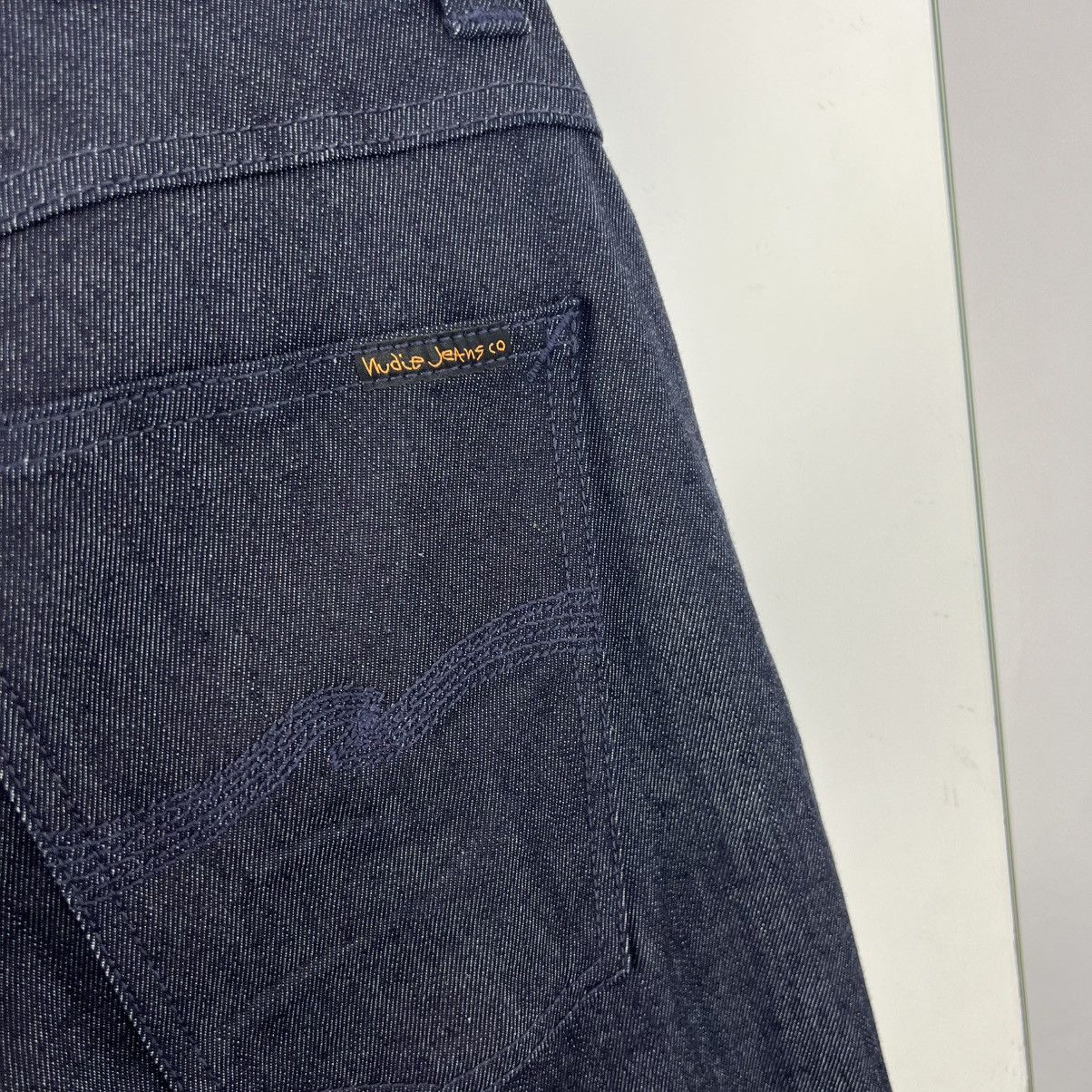 Nudie Jeans Vintage Nudie Jeans Navy Denim Jeans Streetwear Style Size US 34 / EU 50 - 4 Thumbnail