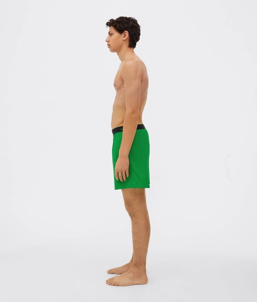 Bottega Veneta o1bcso1str0225 Swim Shorts in Green/Black Size US 28 / EU 44 - 3 Thumbnail
