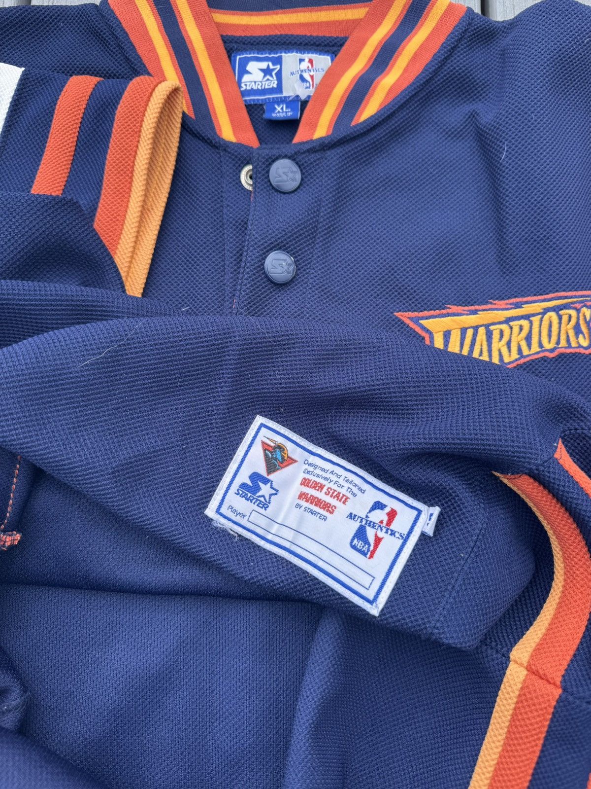 Starter Vintage Golden State Warriors Starter Jersey Size US XL / EU 56 / 4 - 9 Thumbnail