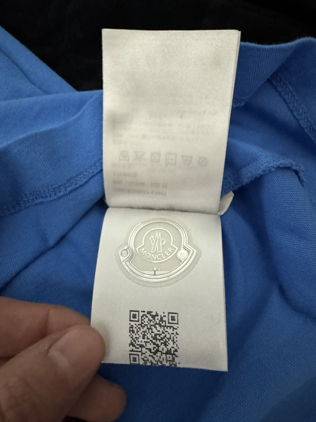 Moncler Moncler Light Blue T Shirt Size US M / EU 48-50 / 2 - 5 Thumbnail
