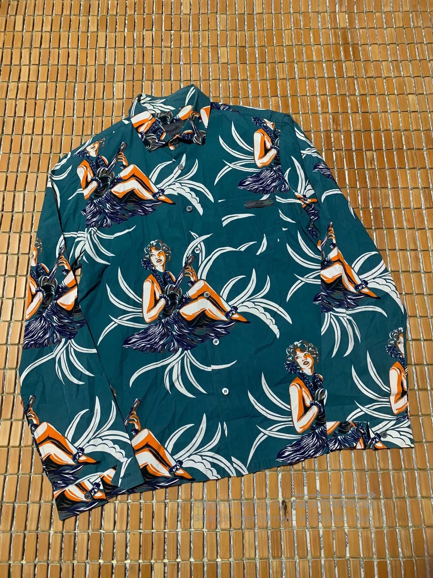 Prada Prada Runway Hawaiian Shirt. Size US XXS / EU 40 - 1 Thumbnail
