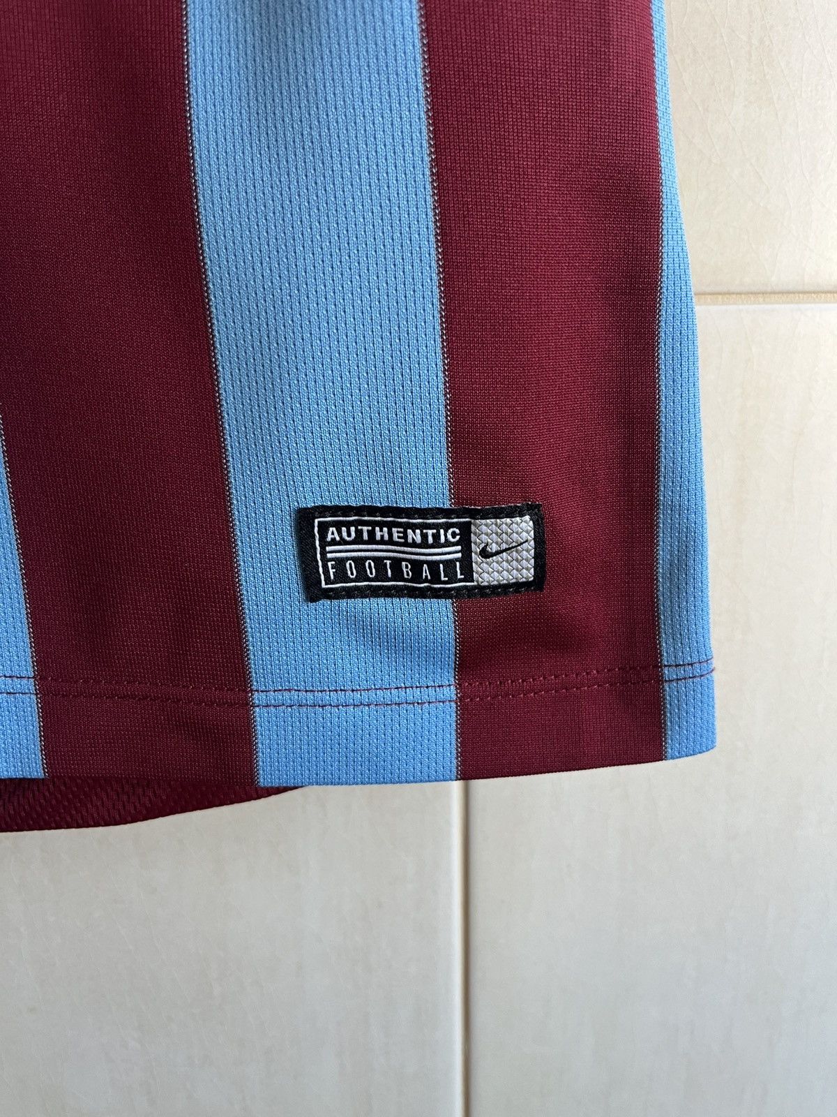 Nike × Vintage Trabzonspor Football Home Shirt 2016-17 Nike Burgundy Blue Size US S / EU 44-46 / 1 - 6 Thumbnail