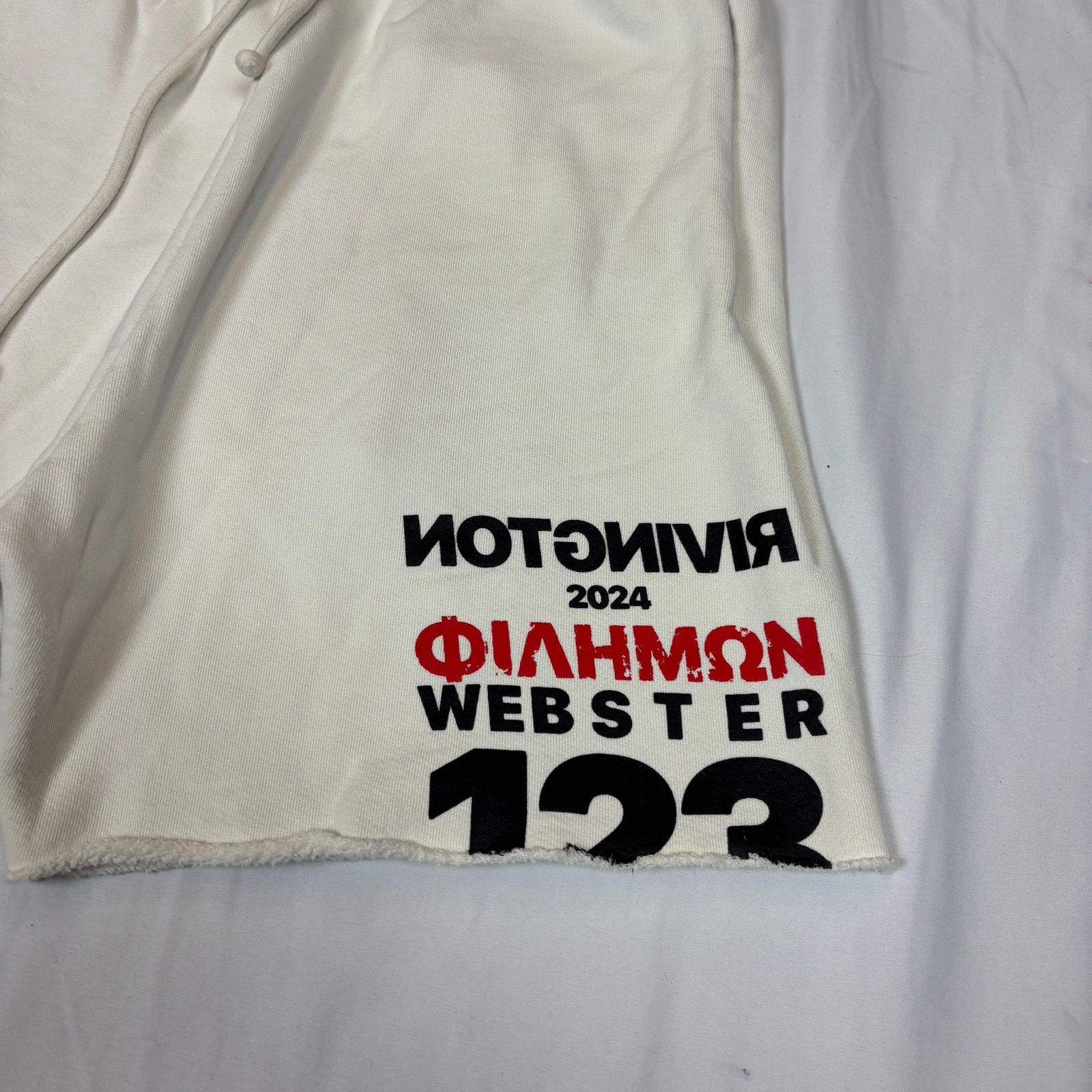 RRR-123 Rivington Roi Rebis Philemon RRR123 Max White Shorts XL Size US 31 - 2 Thumbnail