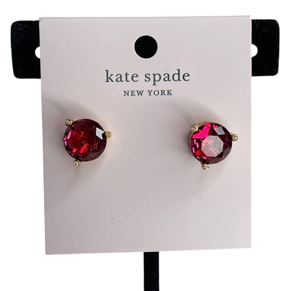 Kate Spade Kate Spade rise and shine Fuchsia studs Earrings Size ONE SIZE - 1 Thumbnail