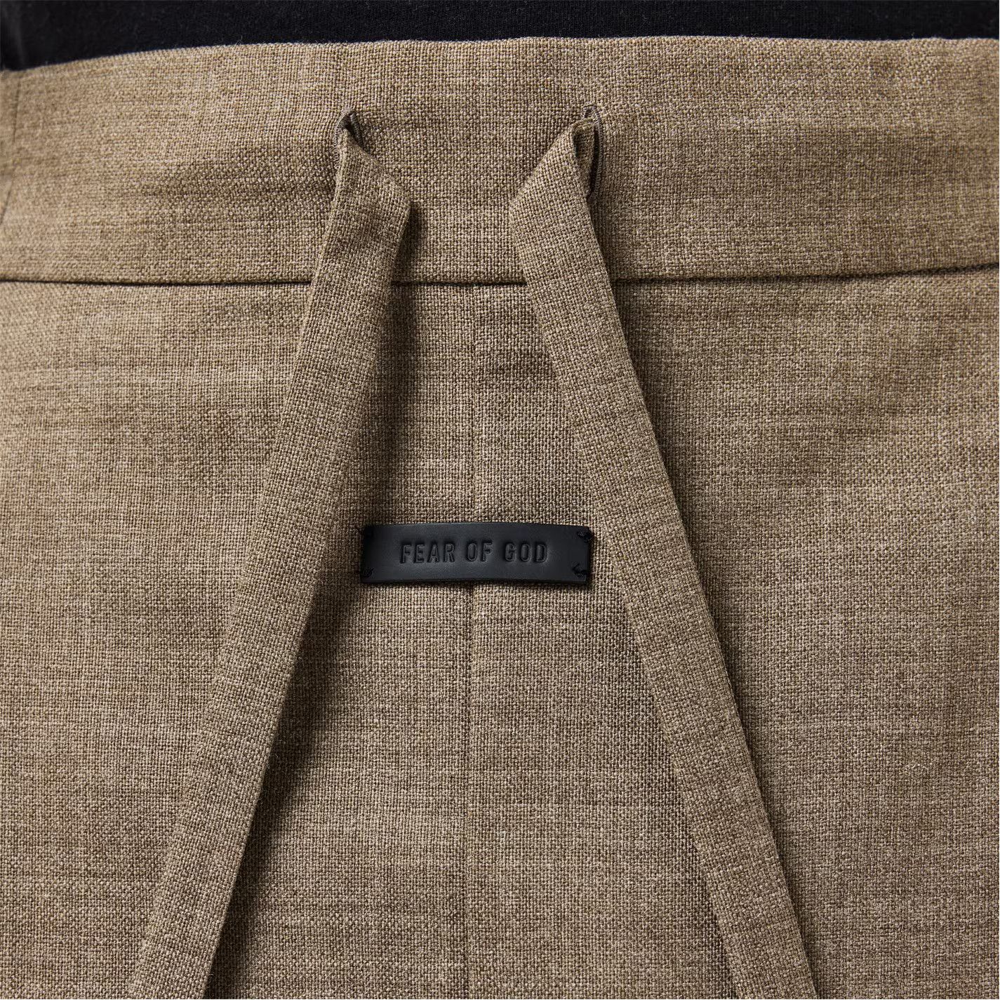 Fear of God o1g2r1mq0426 Straight Leg Trousers in Camel Size US 34 / EU 50 - 5 Thumbnail