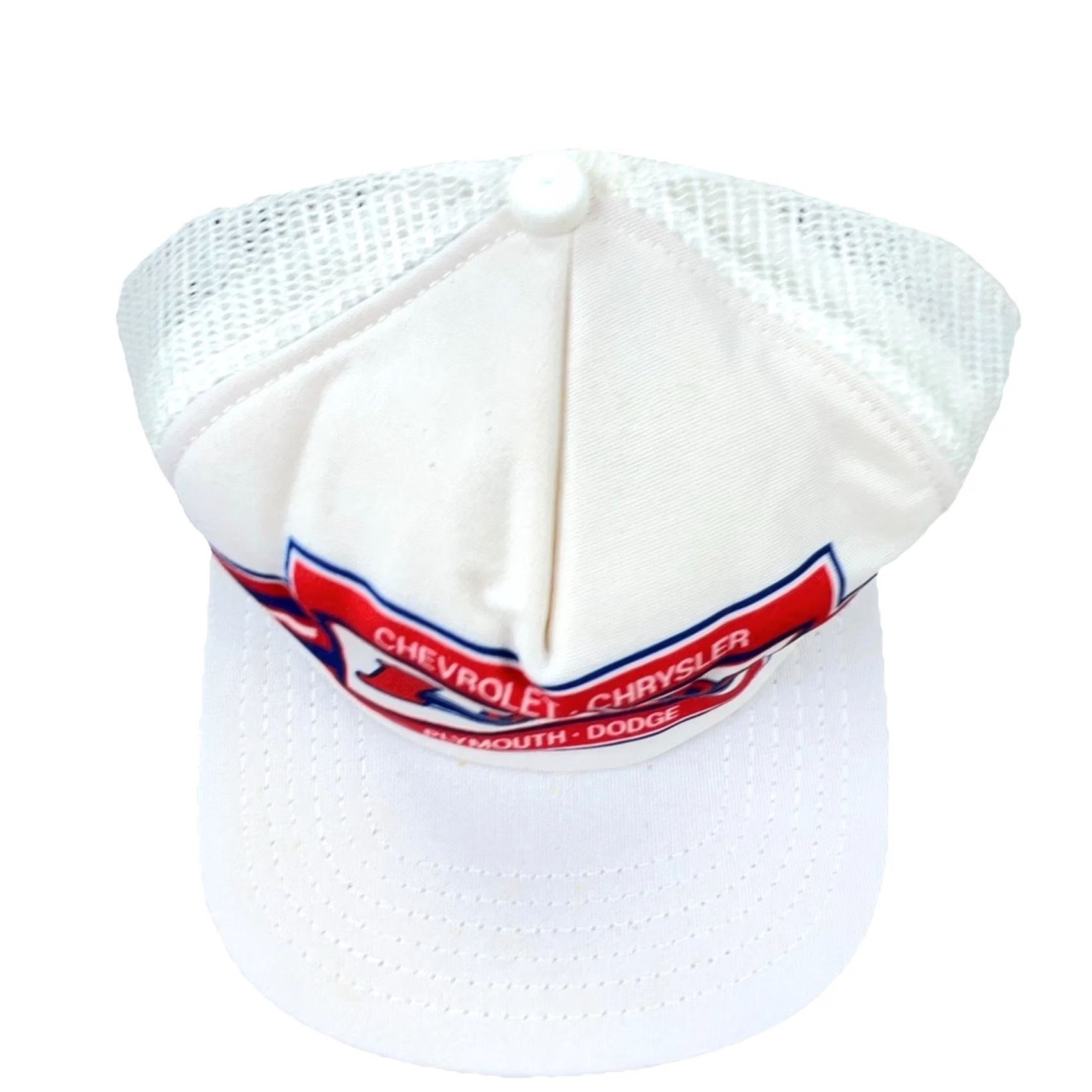 New Era Vintage Chevy Trucker Hat Cap Snapback Dealer Chrysler Dodge Plymouth 80s 90s Size ONE SIZE - 4 Thumbnail