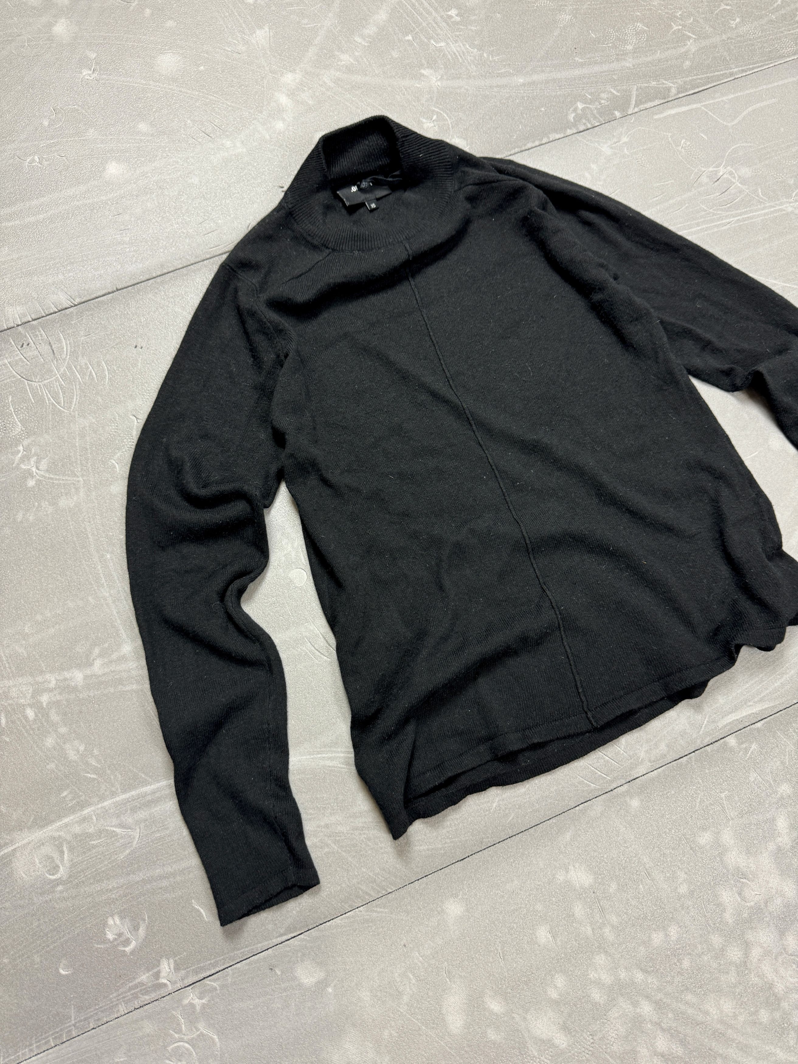 Vintage .Object black sweater turtleneck retro coquette aesthetic Size XS / US 0-2 / IT 36-38 - 3 Thumbnail