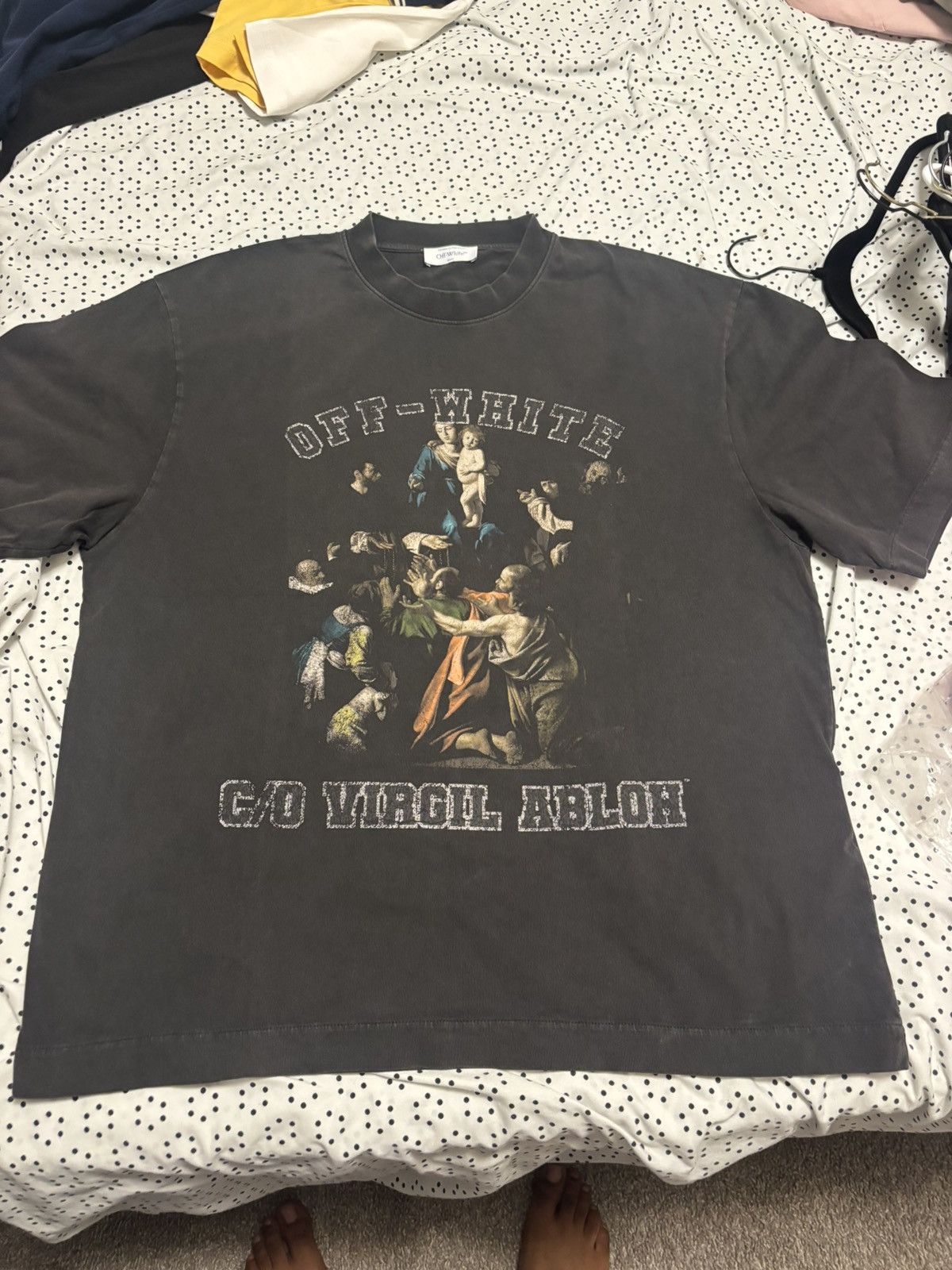 Hypebeast × Off-White Mary Skate tee Size US S / EU 44-46 / 1 - 1 Thumbnail