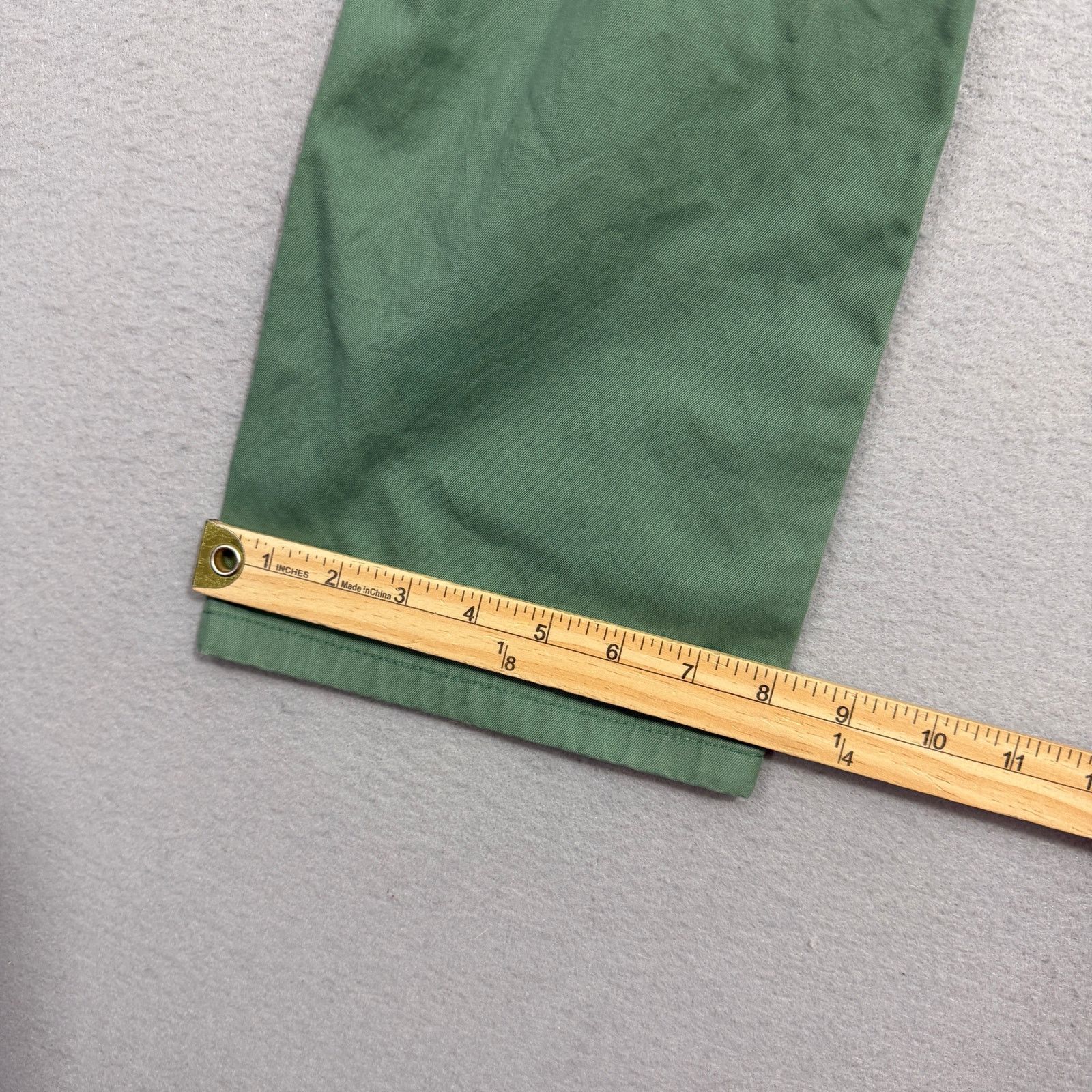 Bonobos BONOBOS Washed Chinos Straight Leg Pants Men's 30x34 Green Size US 30 / EU 46 - 11 Thumbnail