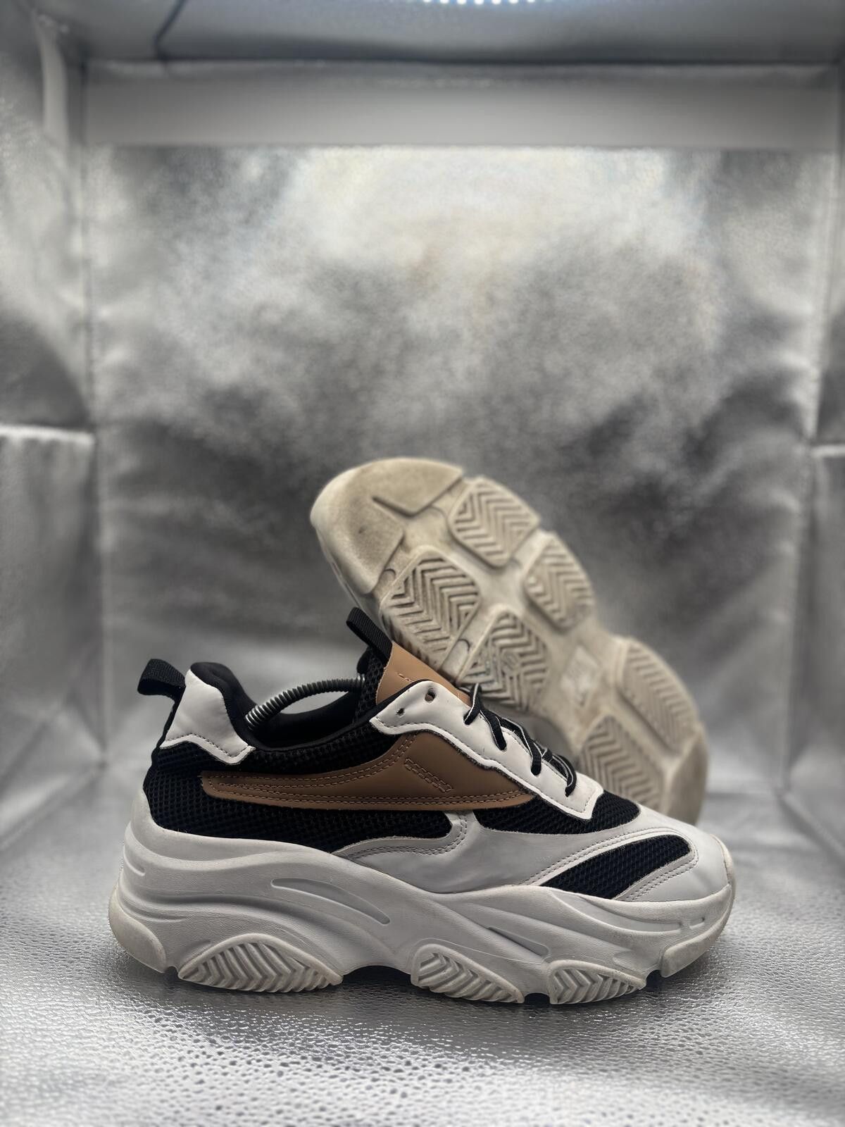 Steve Madden Steve Madden brown white sneakers Size US 10 / EU 43 - 1 Thumbnail