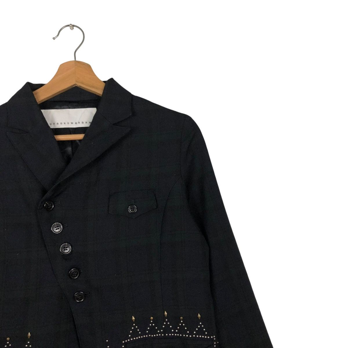 Issey Miyake 🔥VINTAGE CROPPED JACKET BIKER SUNAOKUWAHARA ISSEY MIYAKE Size US M / EU 48-50 / 2 - 8 Thumbnail
