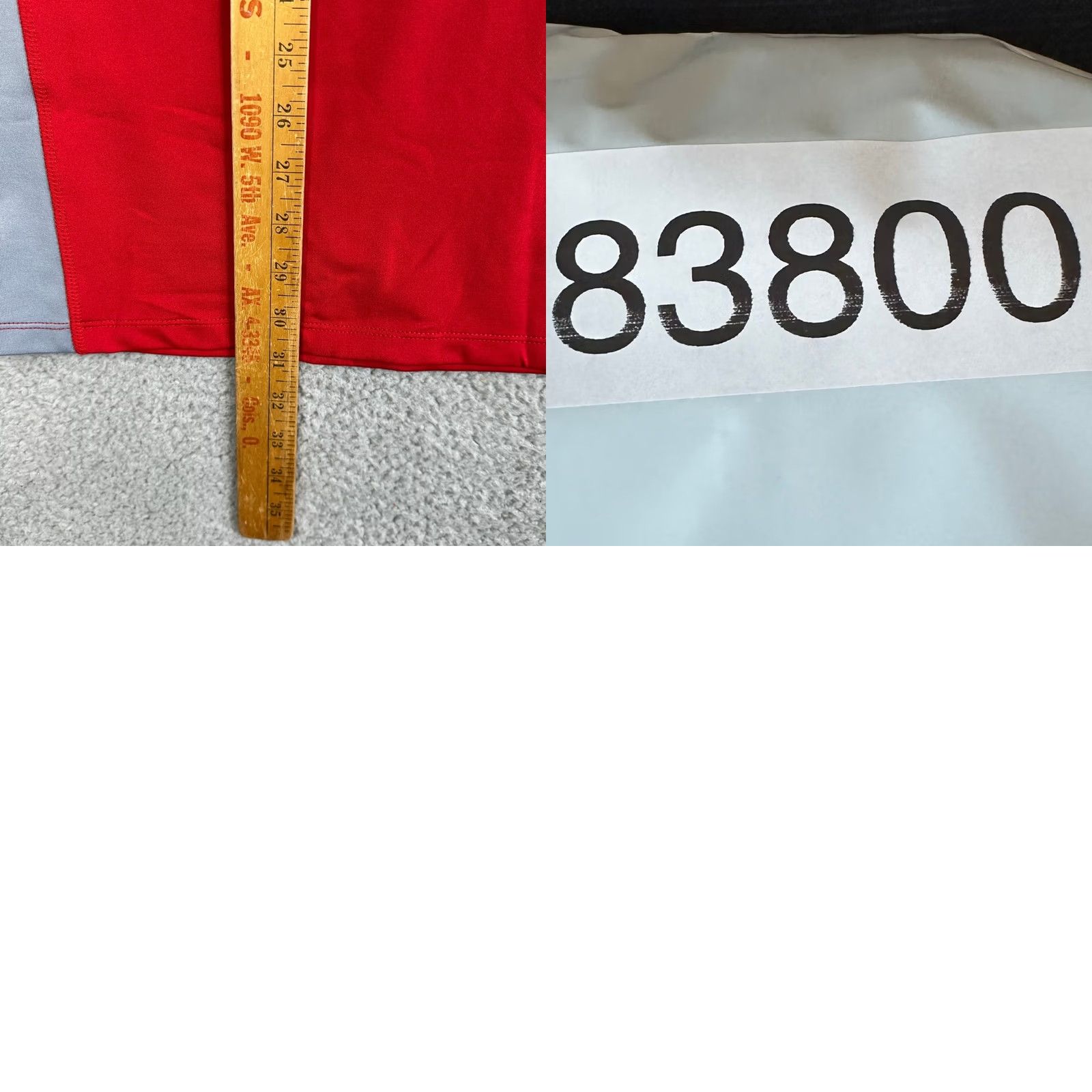 Reebok Reebok Play Dry Zip Polo Shirt Mens XL Red Rugby Quarter Zip Shirt Size US XL / EU 56 / 4 - 8 Thumbnail