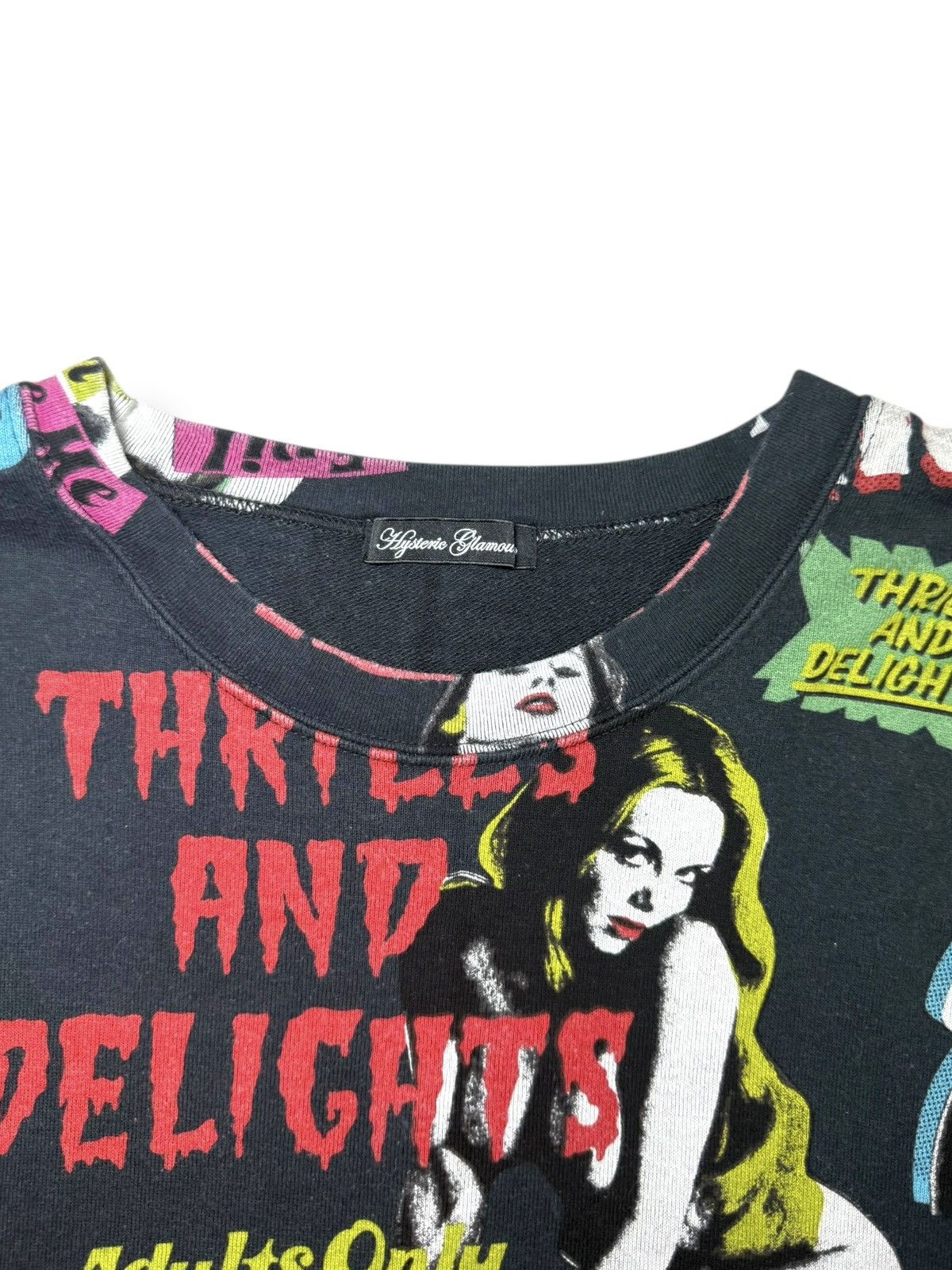 Hysteric Glamour Vintage Y2k Hysteric Glamour Neon Thrills and Delights Top Size US S / EU 44-46 / 1 - 7 Thumbnail