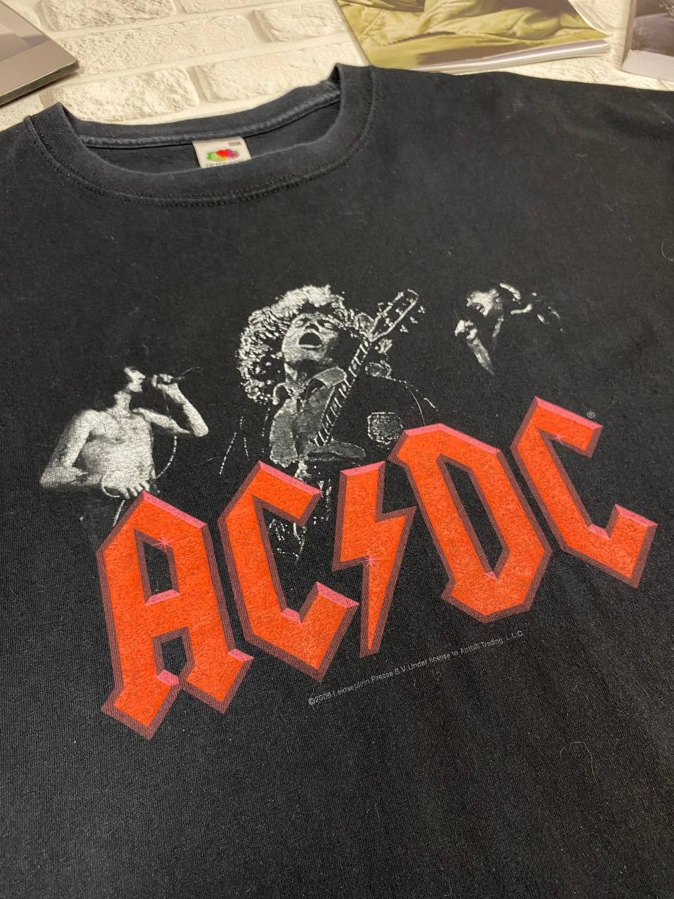 AC/DC Vintage 2008 AC/DC Band T-Shirt Black Size XXL Size US XXL / EU 58 / 5 - 5 Thumbnail