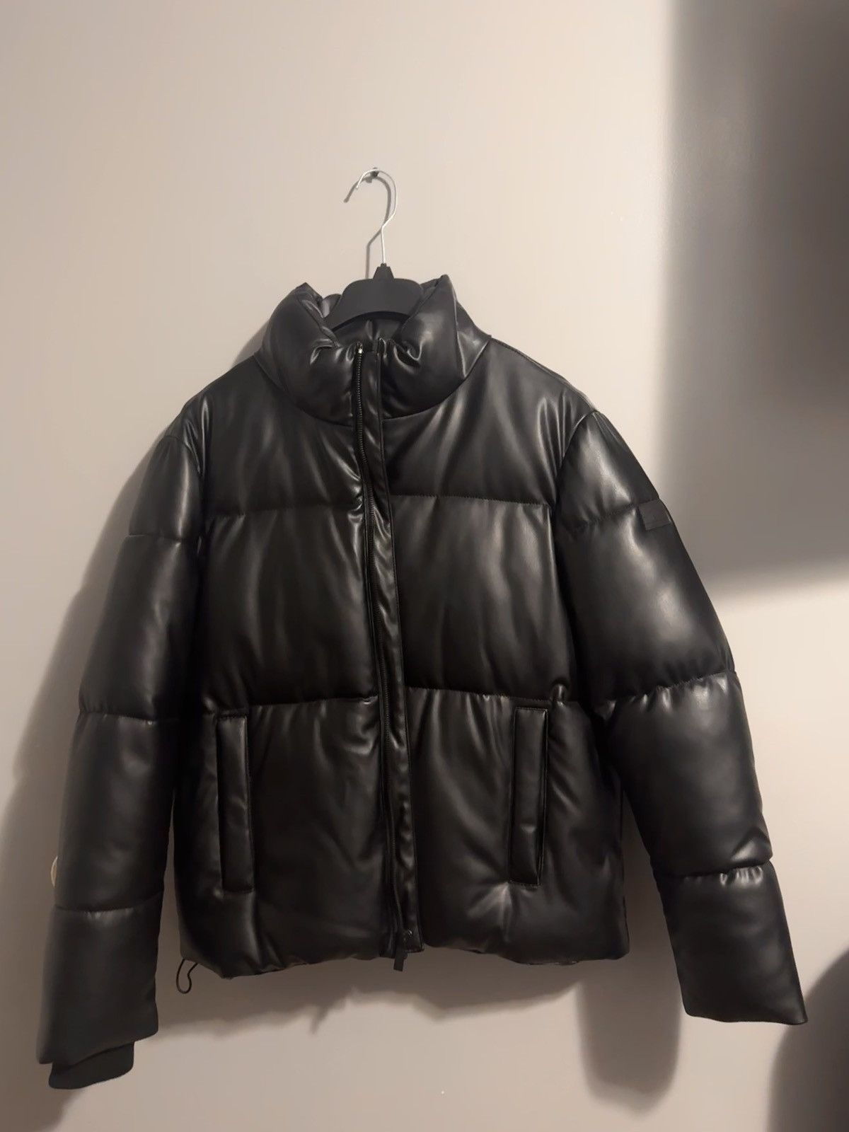 Sean John Sean John Leather Puffer Jacket Size US M / EU 48-50 / 2 - 1 Thumbnail