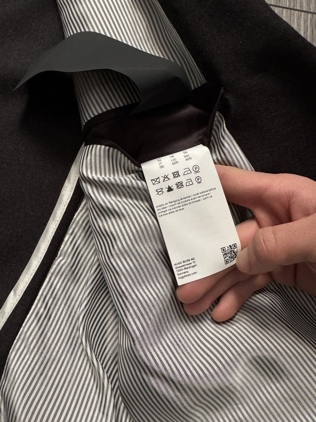 Hugo Boss Hugo Boss Marzotto Men’s Wool Blazer 46R Size 46R - 6 Thumbnail