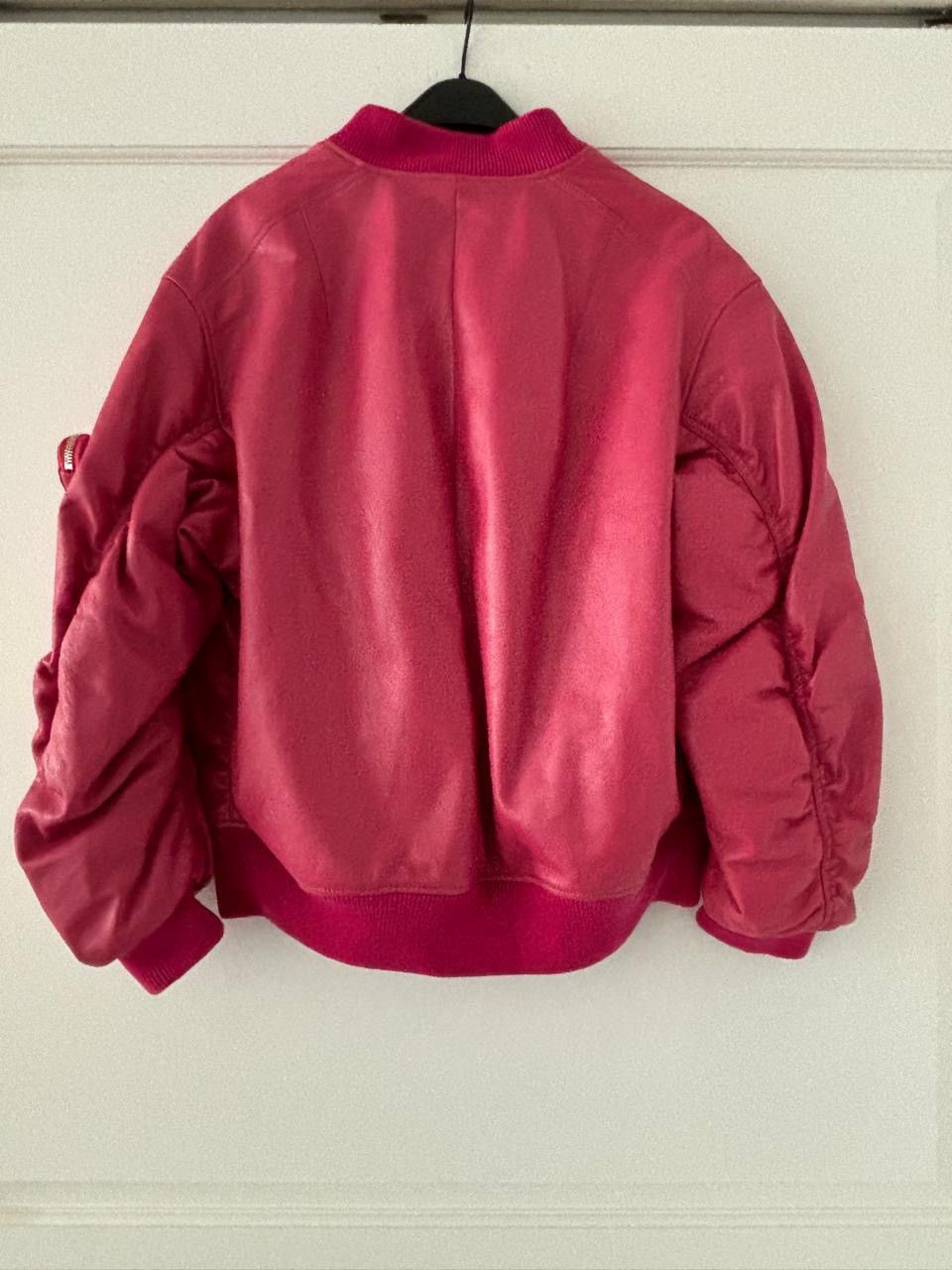 VALUE🔥RUNWAY Prada Leather Bomber Jacket
