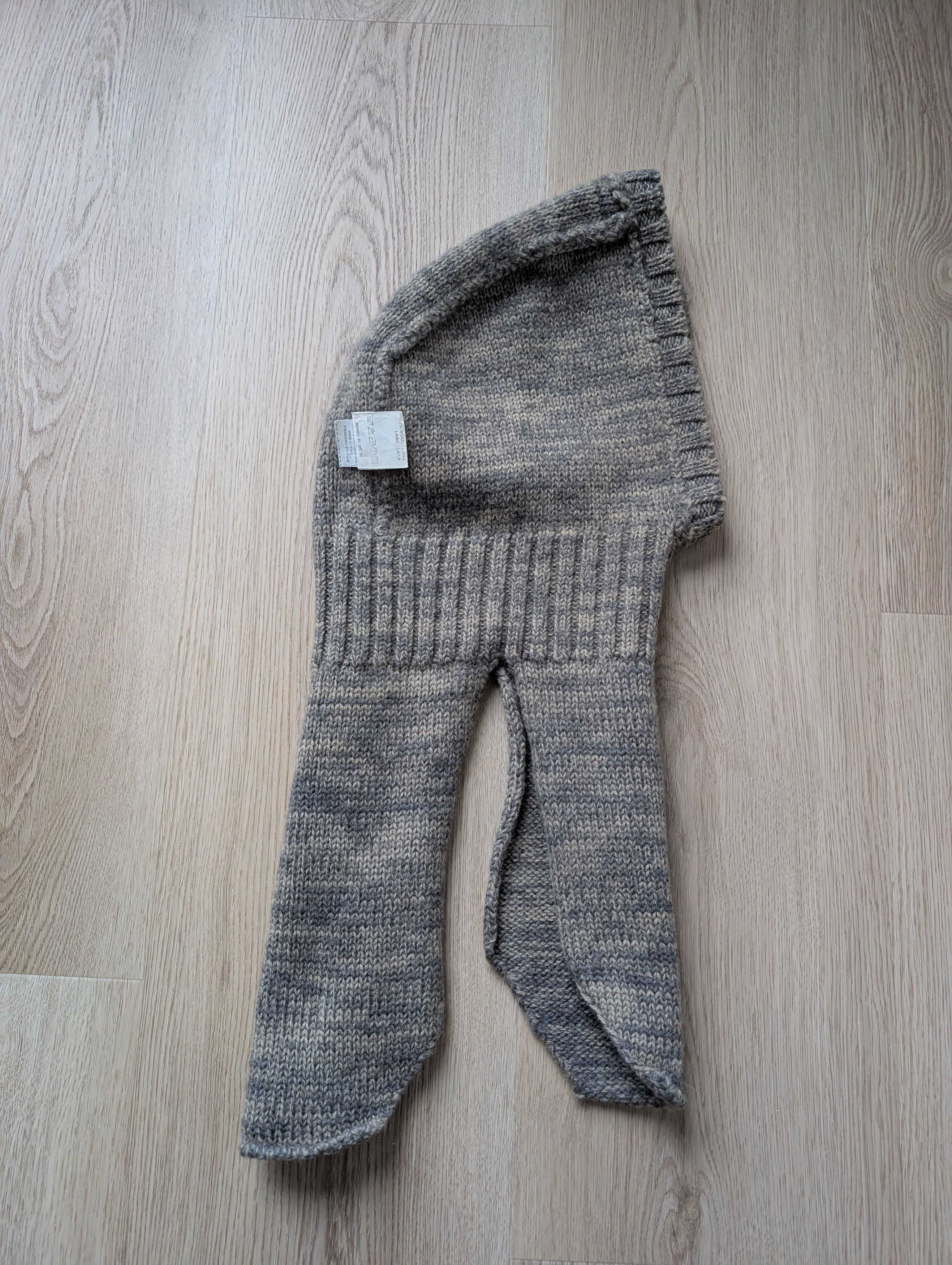 Michiko Koshino Michiko Koshino Japan Style Rare Y2K Wool Knit Balaclava Hat Size ONE SIZE - 8 Thumbnail