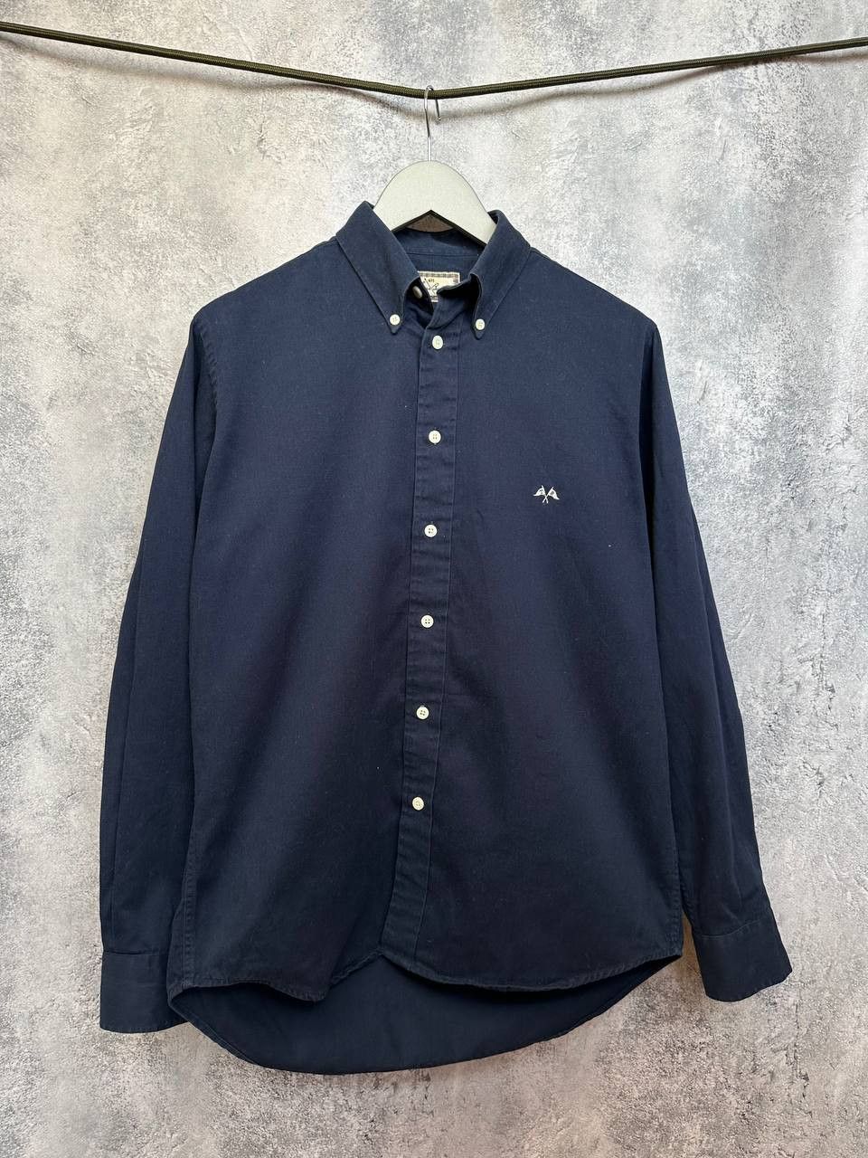 Burberry Thomas Burberry Twill Shirt OldMoney Embroidered LS ButtonUp Size US S / EU 44-46 / 1 - 2 Thumbnail