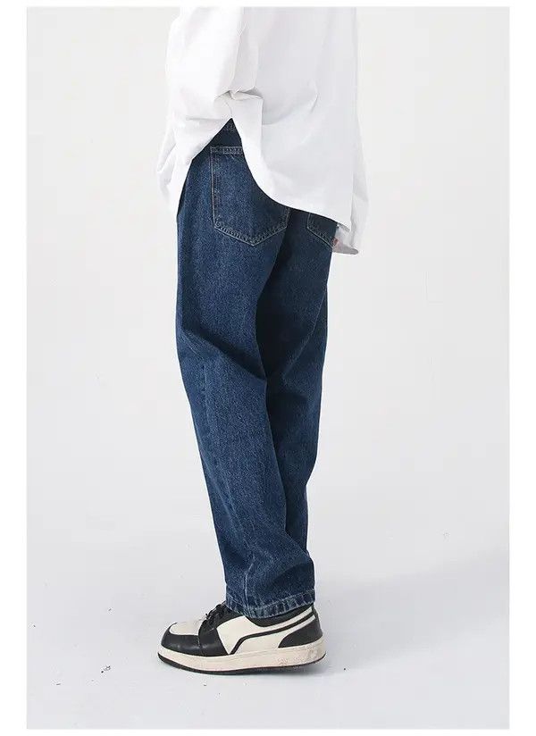 Japanese Brand Japanese retro casual loose washed straight jeans Size US 32 / EU 48 - 5 Thumbnail