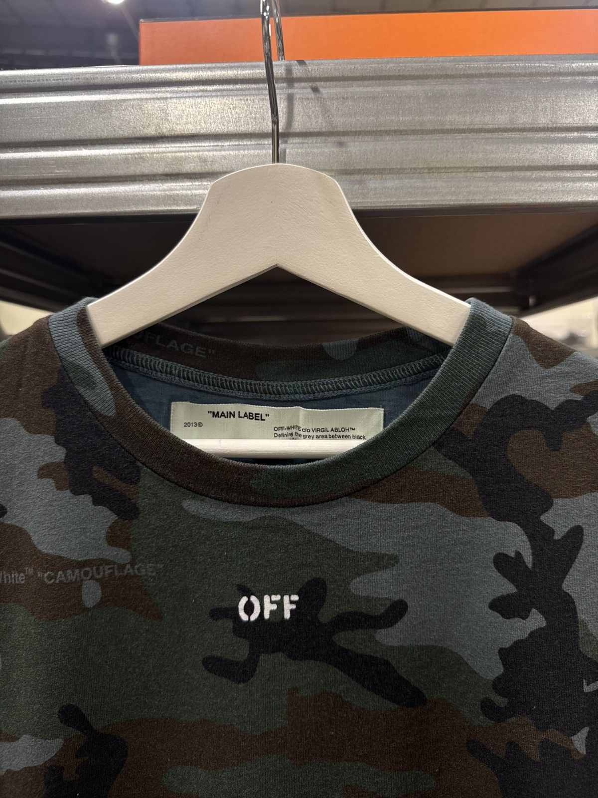 Off-White Off-White Camouflage Arrow T-Shirt NEW 500$ Size US S / EU 44-46 / 1 - 3 Thumbnail