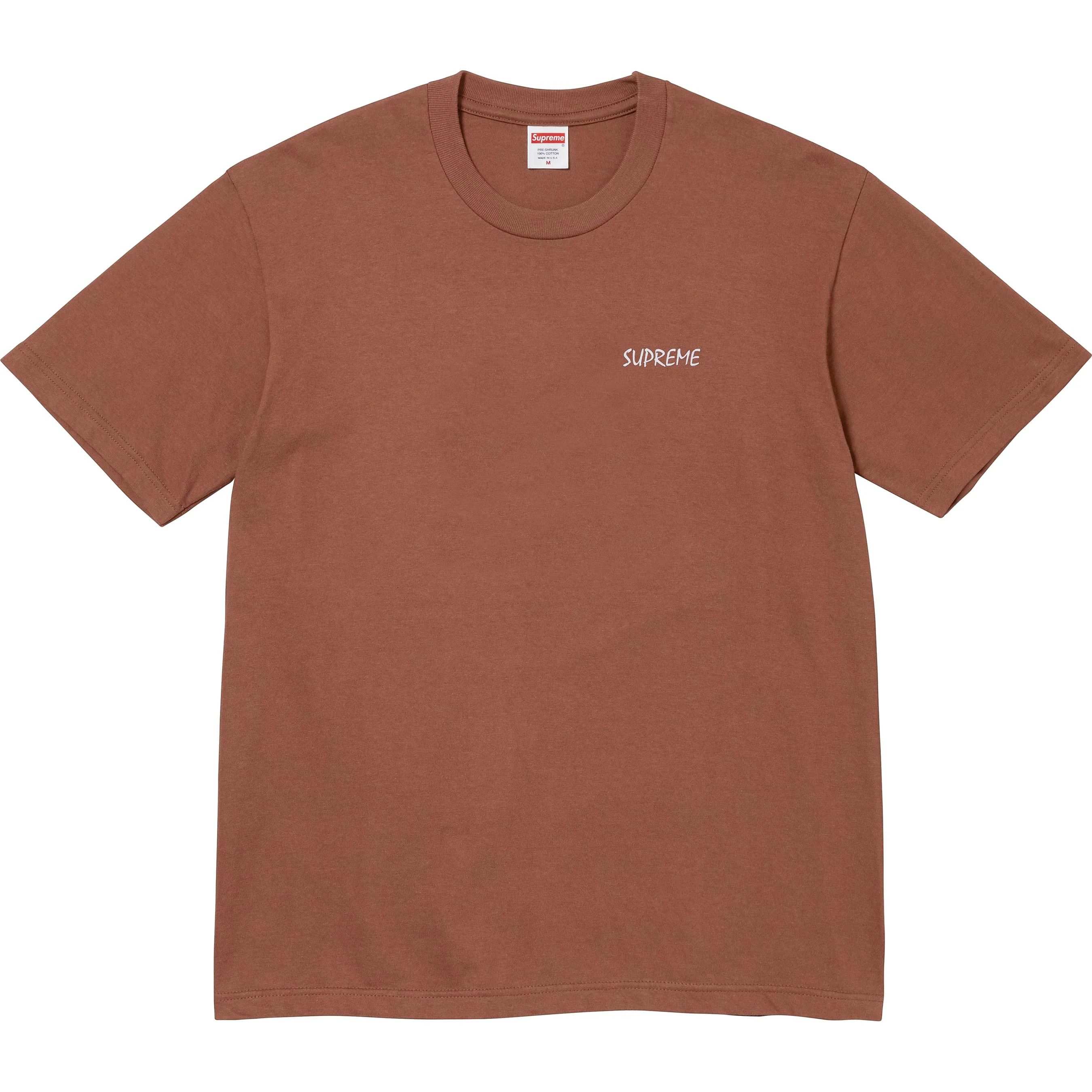 Supreme Supreme Black Cat Tee - Brown - S - SS24 Size US S / EU 44-46 / 1 - 2 Thumbnail