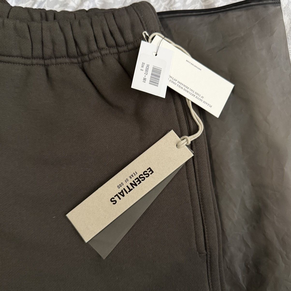Essentials FEAR OF GOD ESSENTIAL OFF BLACK Size US 30 / EU 46 - 3 Thumbnail