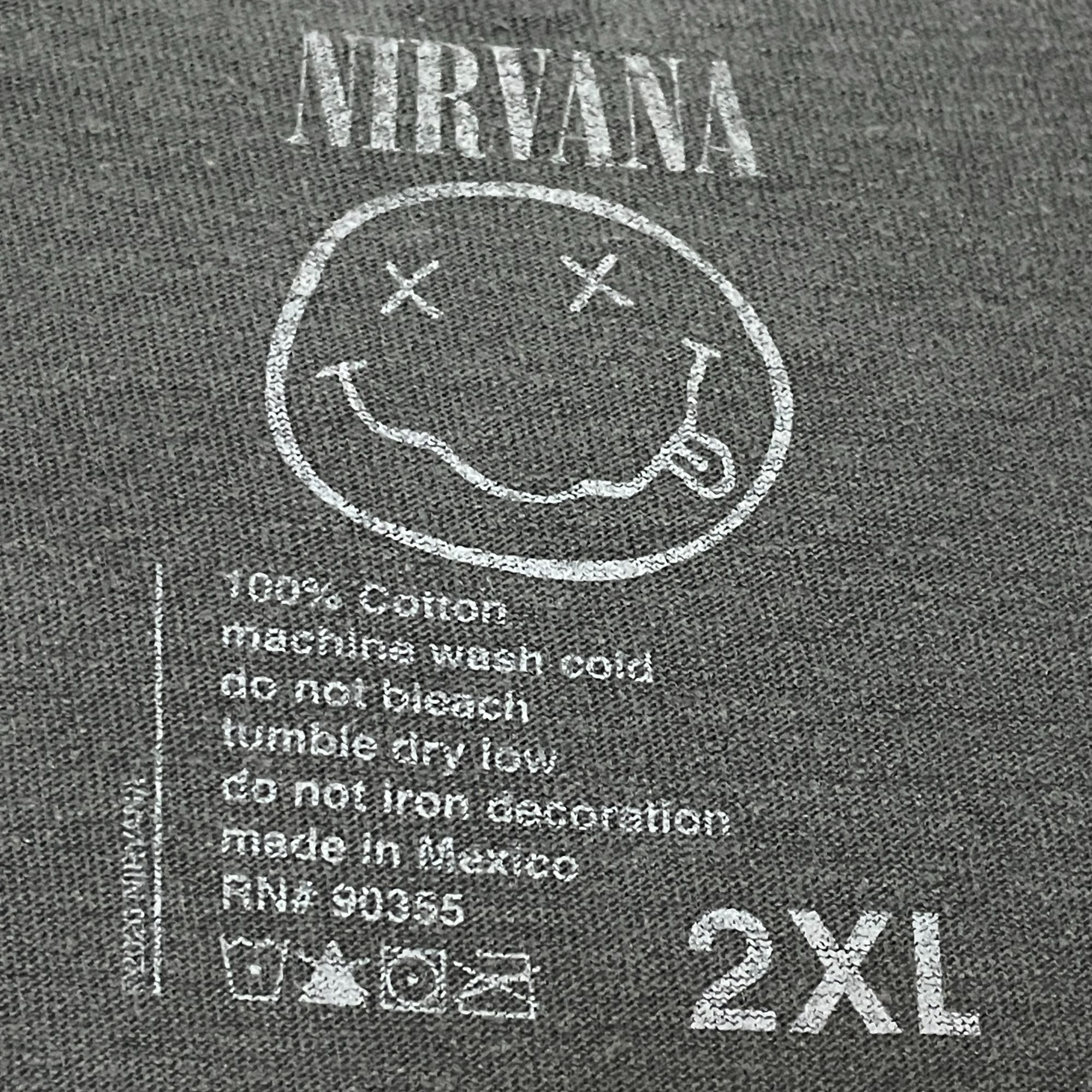 Nirvana Nirvana Nevermind Rock Album T-shirt, size 2XL Size US XXL / EU 58 / 5 - 2 Thumbnail