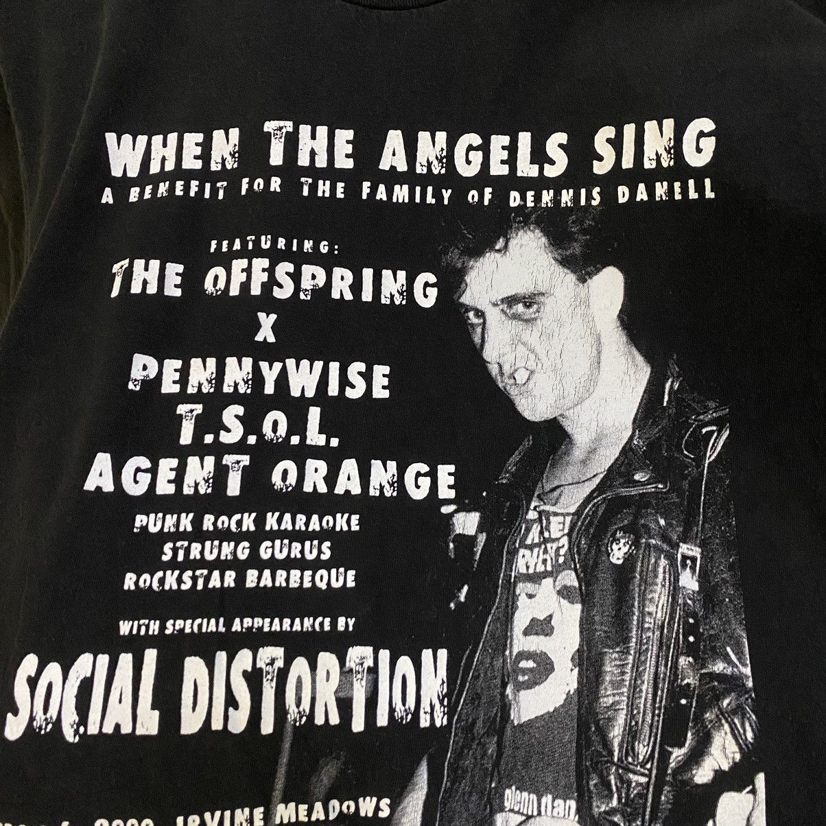 Band Tees × Vintage Vintage Social Distortion Band Tshirt Size US L / EU 52-54 / 3 - 2 Thumbnail