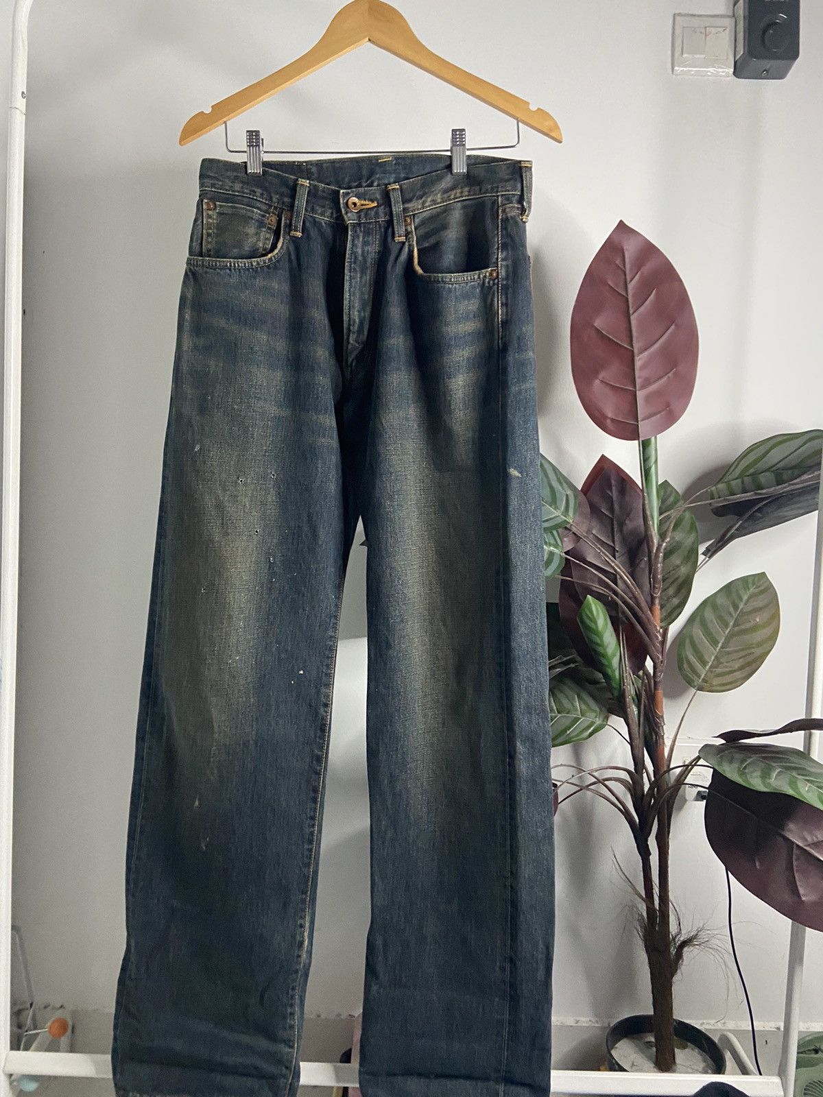 Edwin × Vintage VINTAGE EDWIN DENIM 505 SELVAGE Size US 30 / EU 46 - 1 Thumbnail