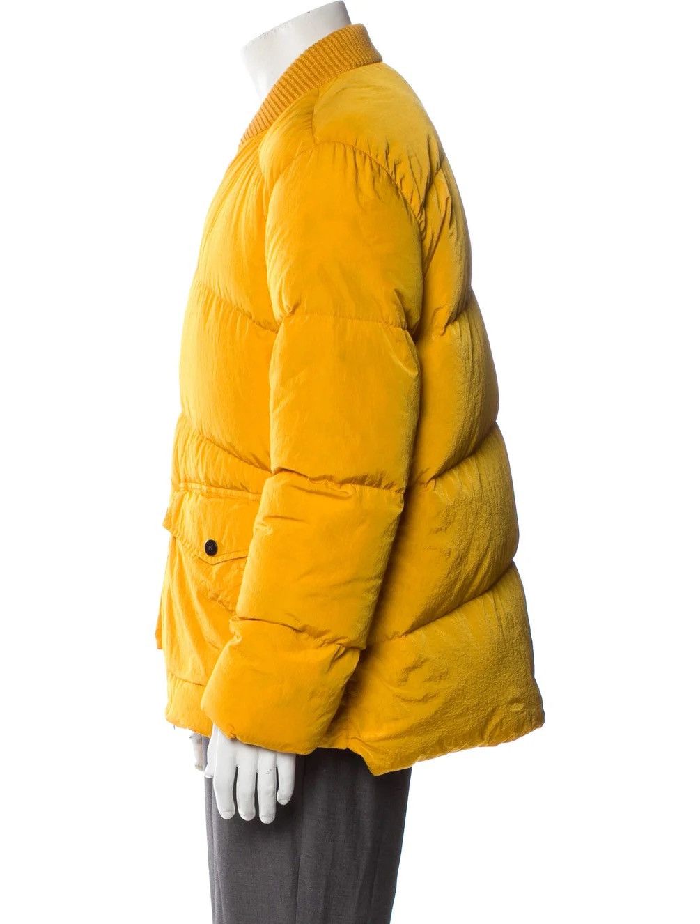 President's PRESIDENT'S Italian Down Puffer Jacket Yellow Size Large Size US L / EU 52-54 / 3 - 9 Thumbnail