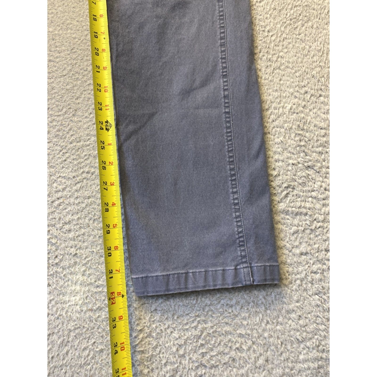 Bonobos Bonobos Slim Cotton Dusty Blue Pants Men 33x32 Chino Regular Waist 33 Inseam 32 Slimming Mens Dusty Blue Era? (no extra) Size US 33 - 5 Thumbnail