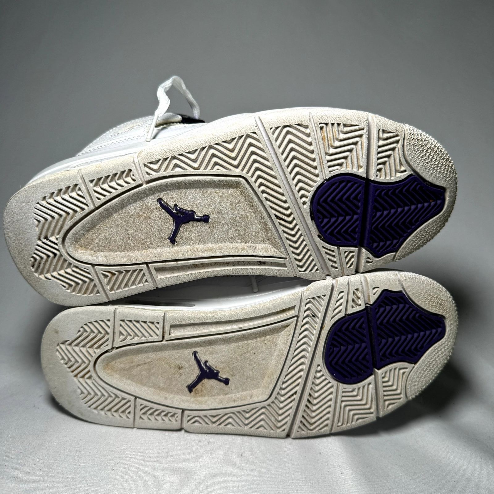 Jordan Brand × Nike Size 6 - Air Jordan 4 Retro GS Purple Metallic Men's Shoes Size US 6 / EU 39 - 7 Thumbnail