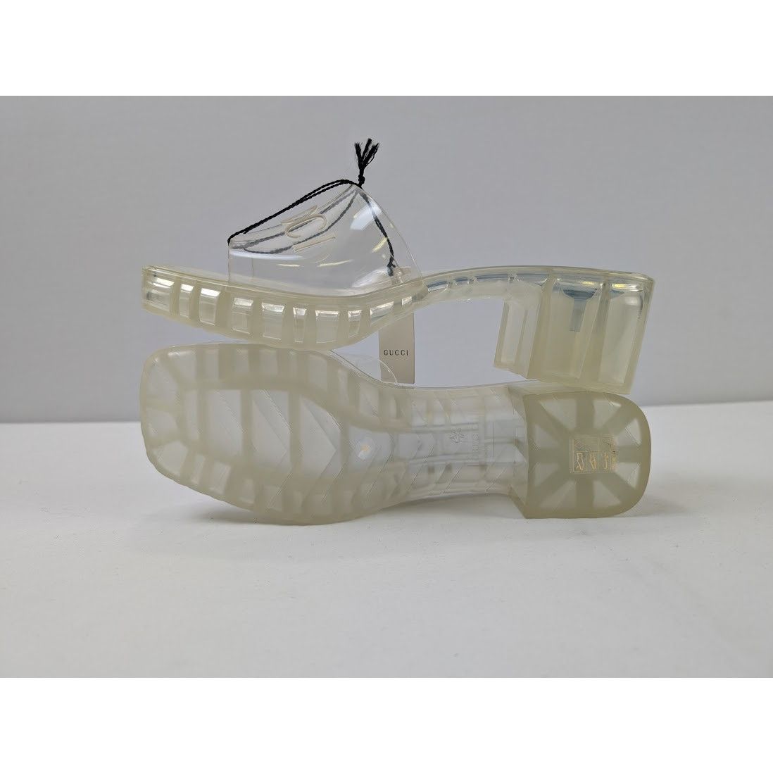 Gucci o1rshd1 Rubber Sandal R.S. in Transparente Size US 10 / IT 40 - 5 Thumbnail